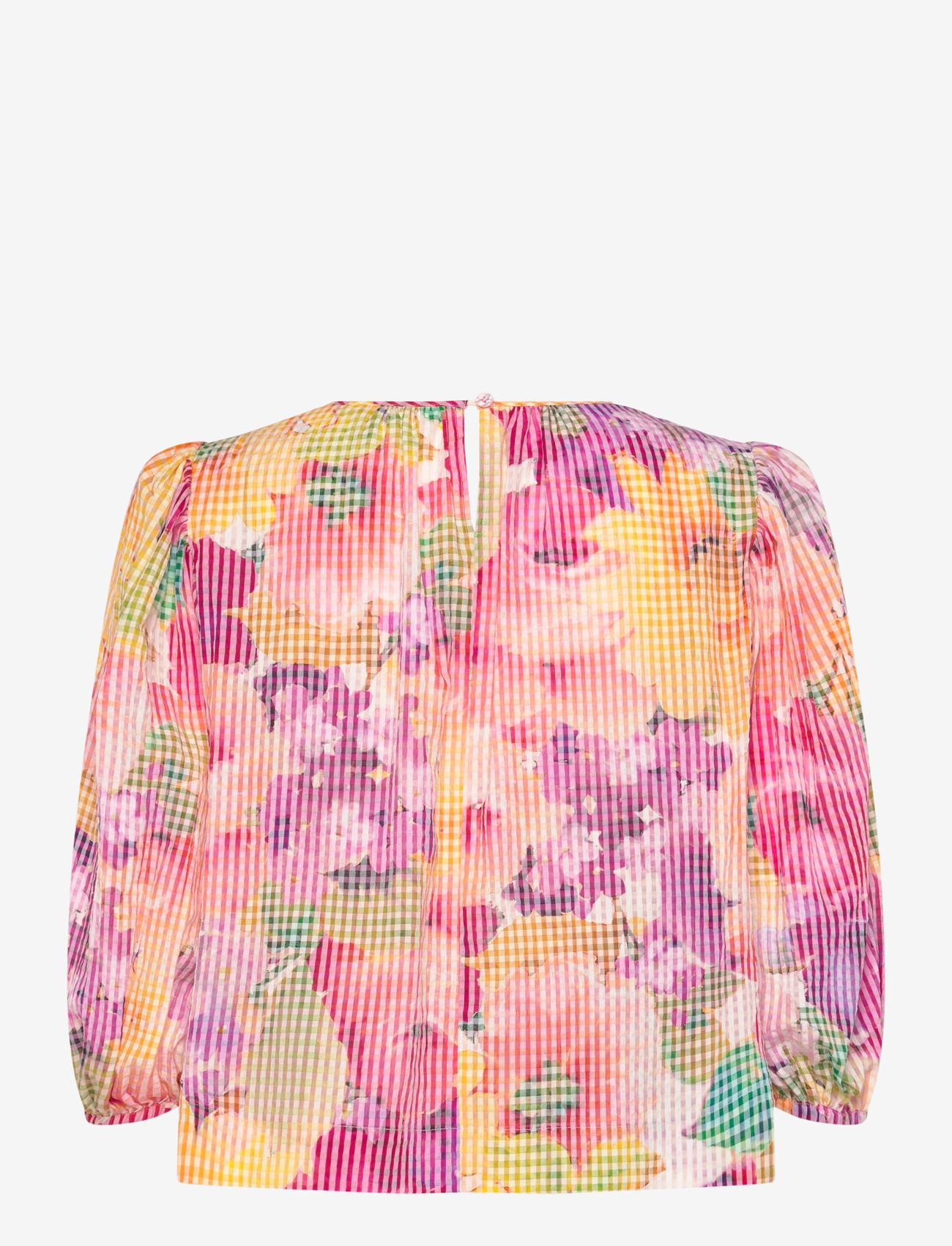 by Ti Mo - Checks Top - long sleeved blouses - 589 - confetti - 1