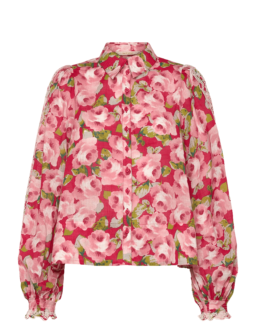 by Ti Mo - Cotton Slub Shirt - jeanshemden - 601 - romace - 1