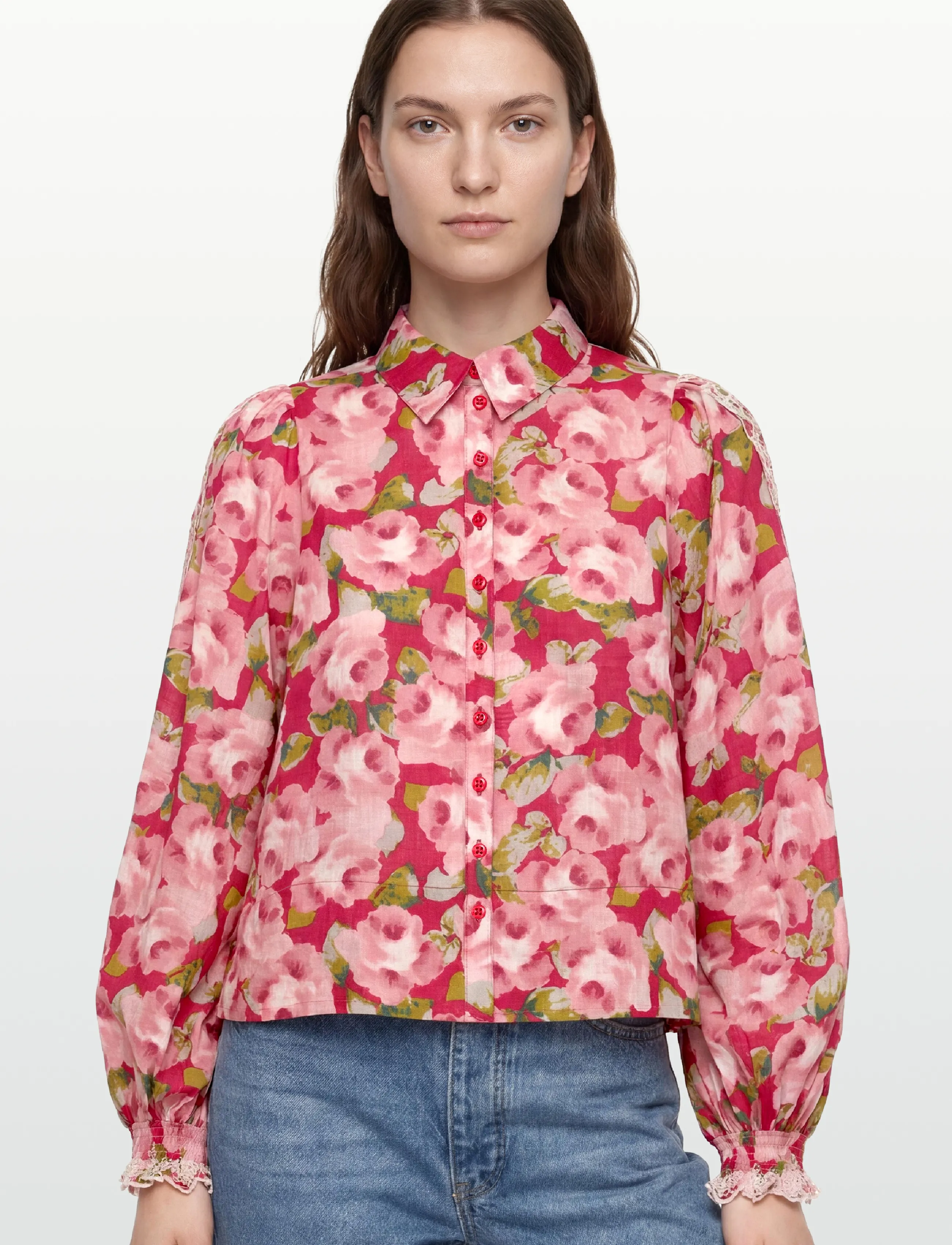 by Ti Mo - Cotton Slub Shirt - jeanshemden - 601 - romace - 5