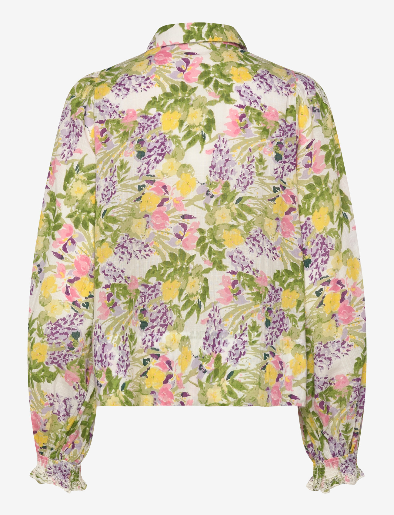 by Ti Mo - Cotton Slub Shirt - denim shirts - 603 - summer lilacs - 1