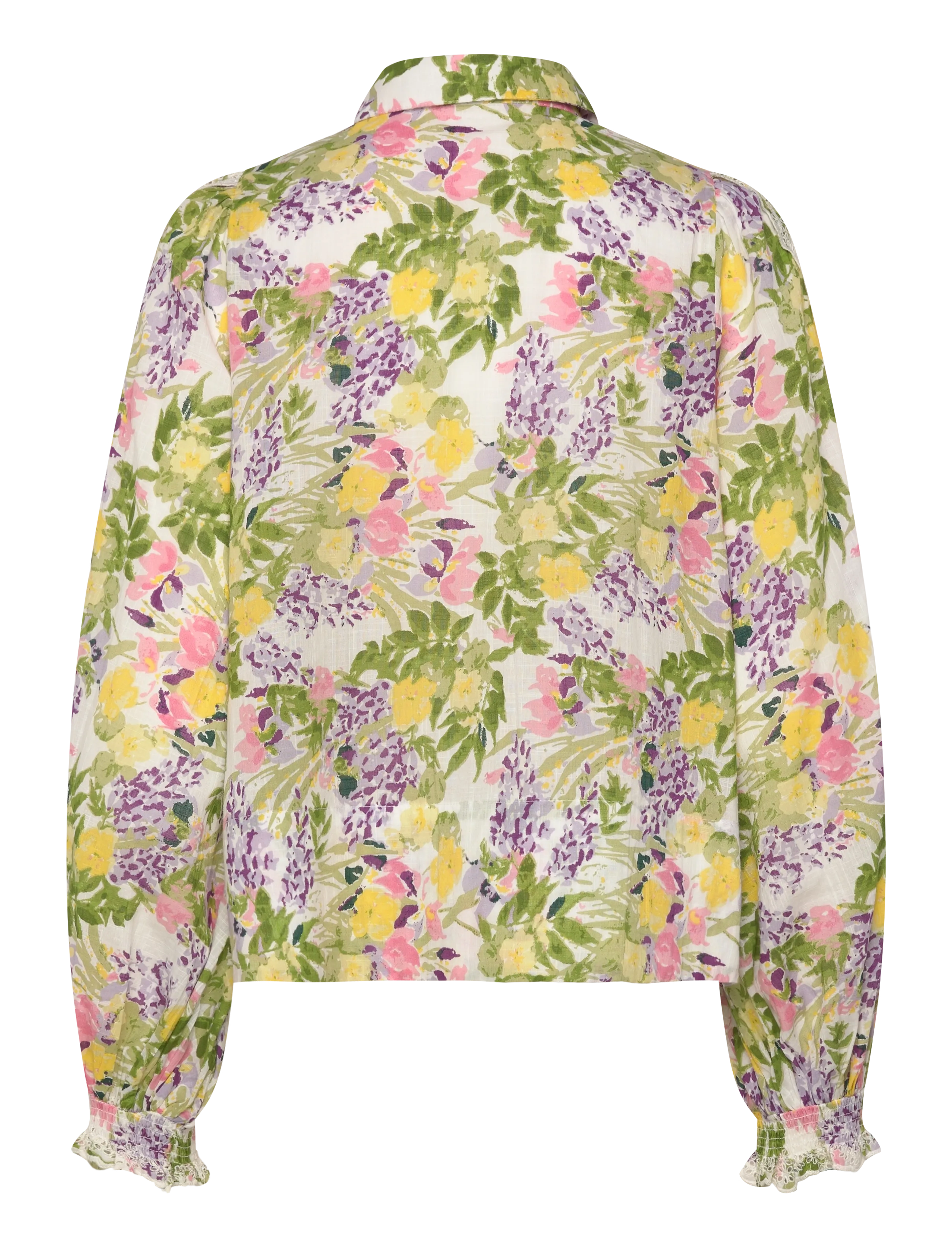 by Ti Mo - Cotton Slub Shirt - jeanshemden - 603 - summer lilacs - 2