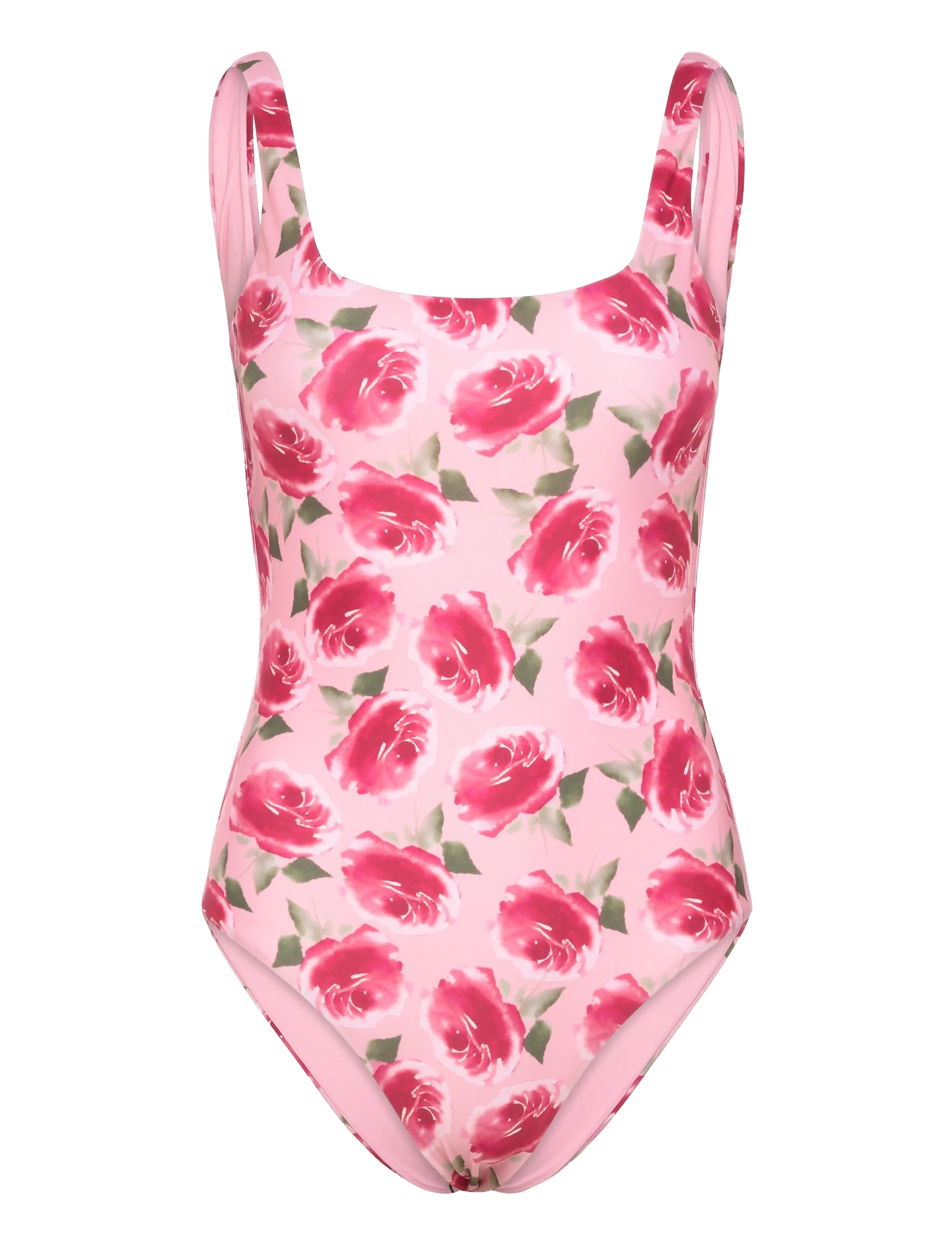 BY TI MO Klassisch Badeanzug Pink - XL - Damen