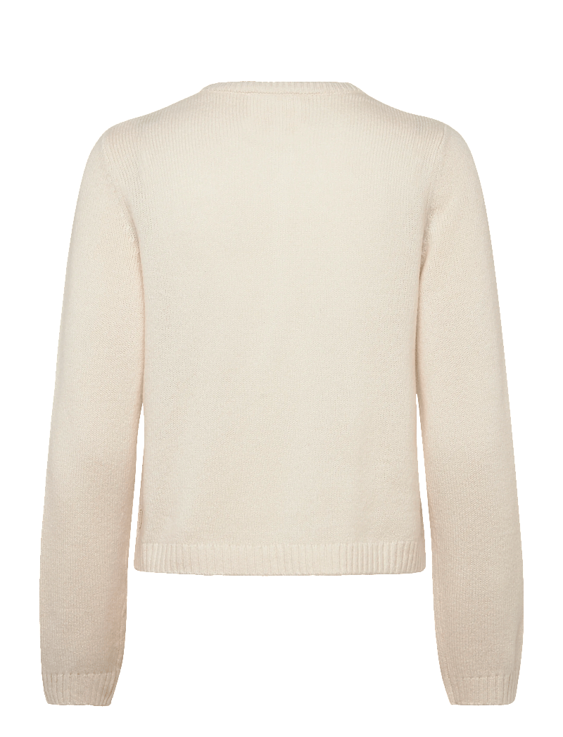 by Ti Mo - Summer Knit Bow Jacket - wolljacken - 003 - off white - 1