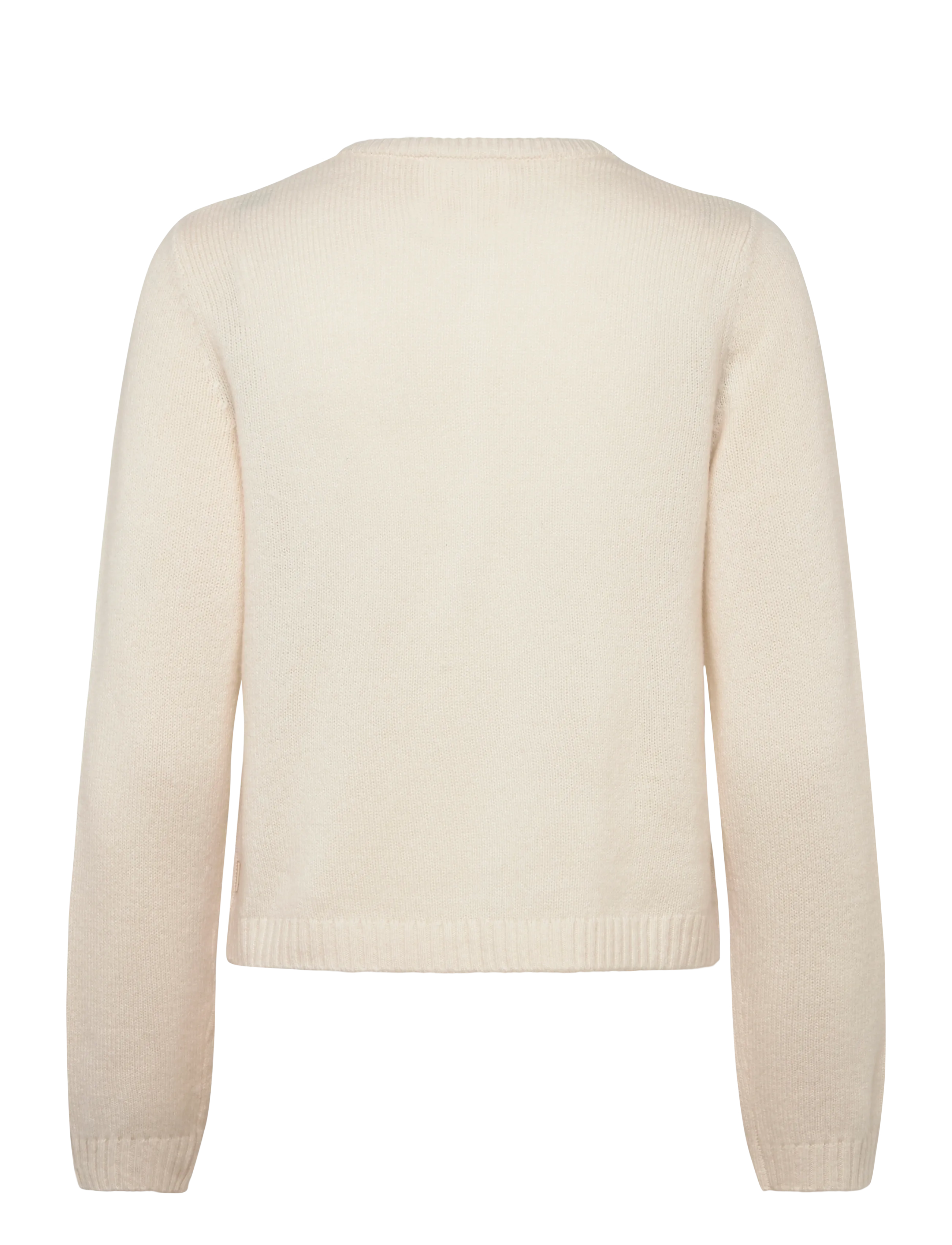 by Ti Mo - Summer Knit Bow Jacket - lyhyet villakangastakit - 003 - off white - 2