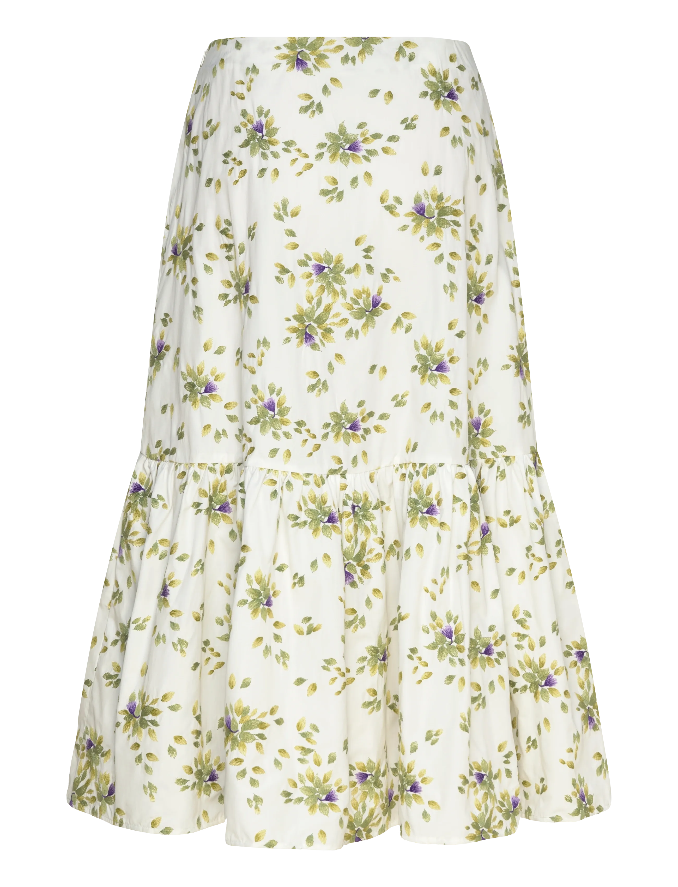 by Ti Mo - *Cotton Taffeta Skirt - maxi nederdele - 791 - petals - 1