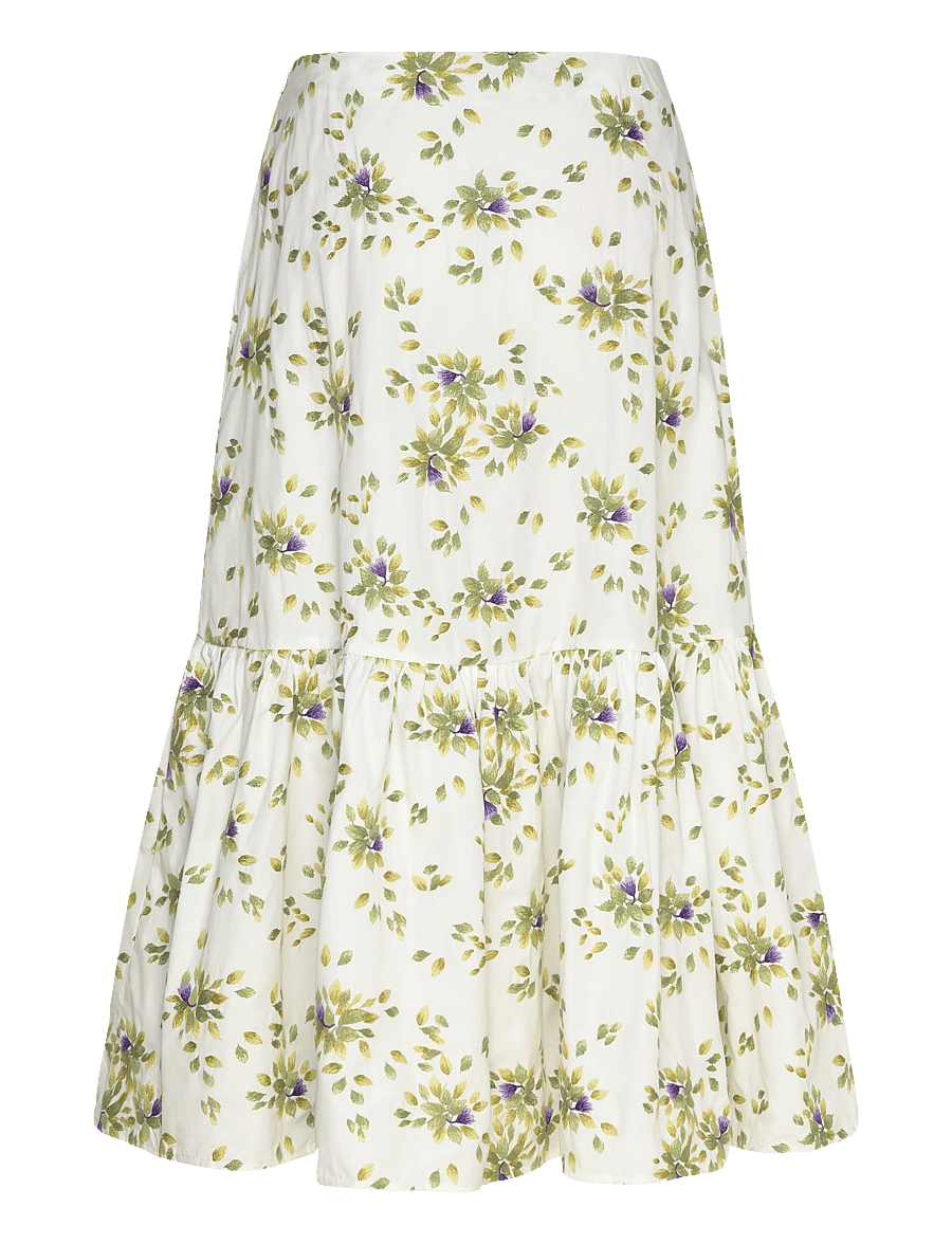 by Ti Mo - *Cotton Taffeta Skirt - maxi nederdele - 791 - petals - 1
