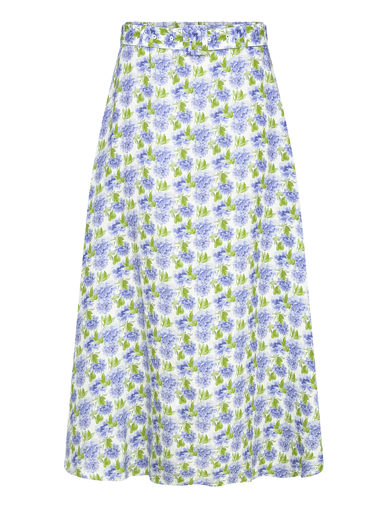 by Ti Mo - Linen Maxi Skirt - maxi röcke - 786 - peony - 0