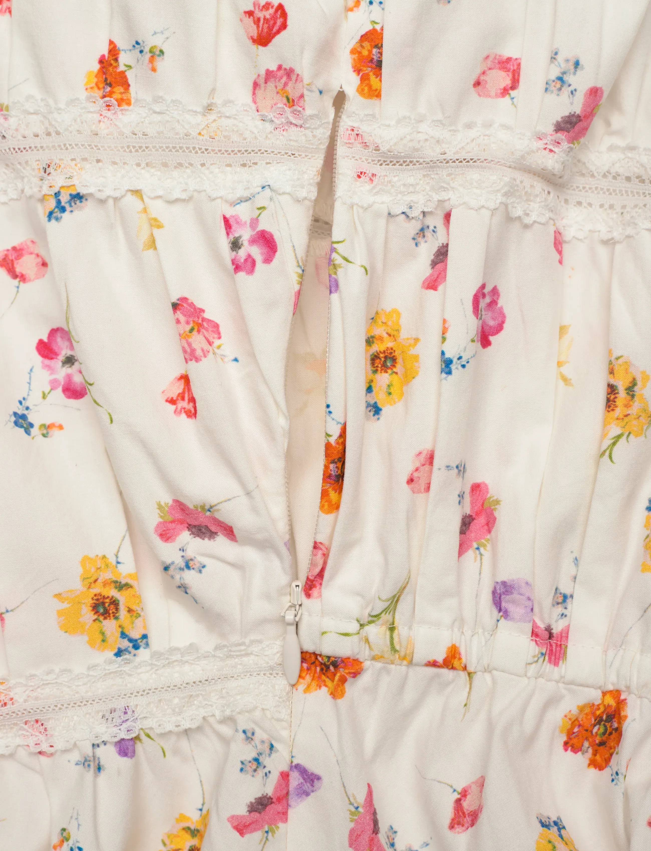 by Ti Mo - Poplin Decorated Dress - confirmation - 778 - morning bloom - 3