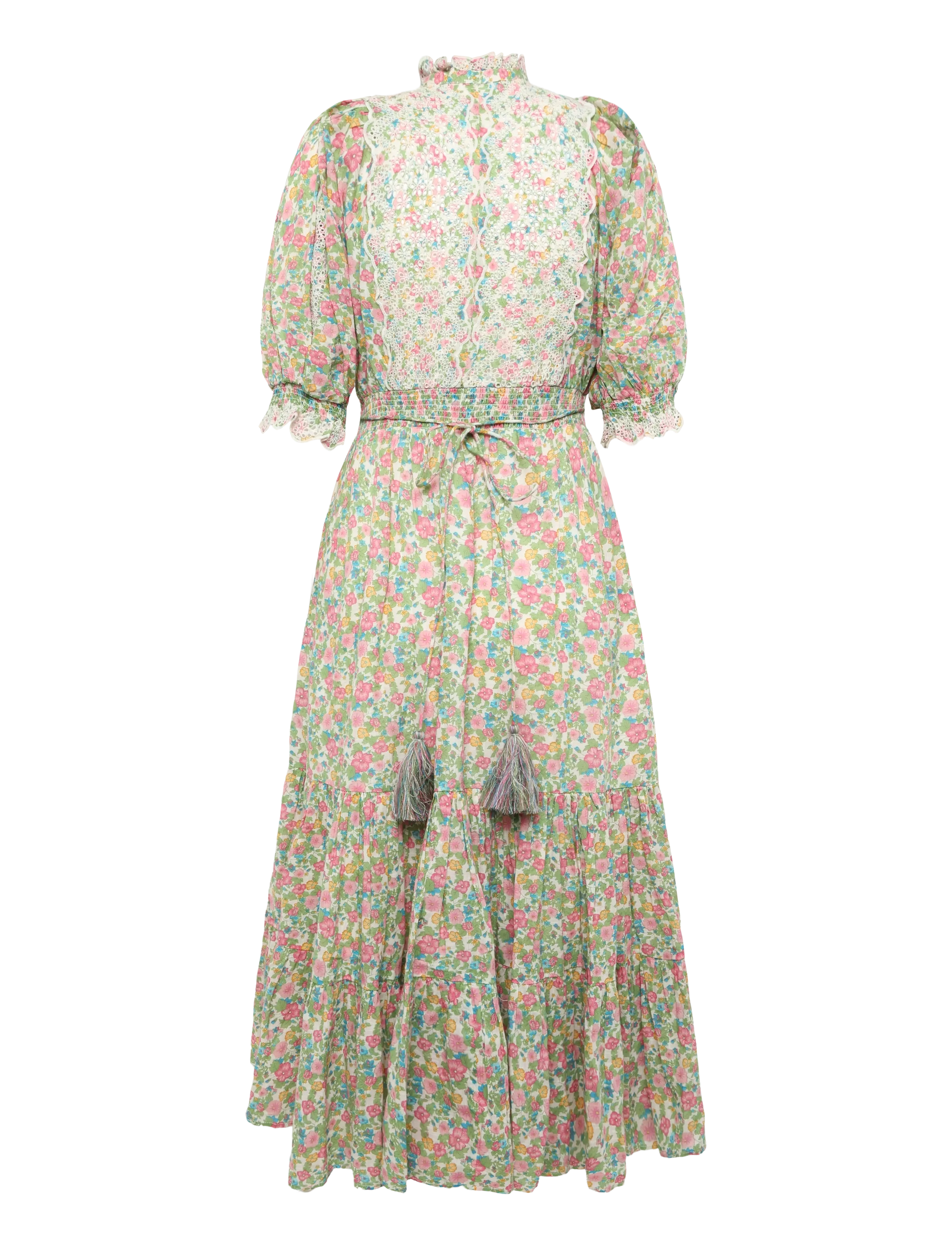 by Ti Mo - Cotten Slub Midi Dress - 751 - lush - 1