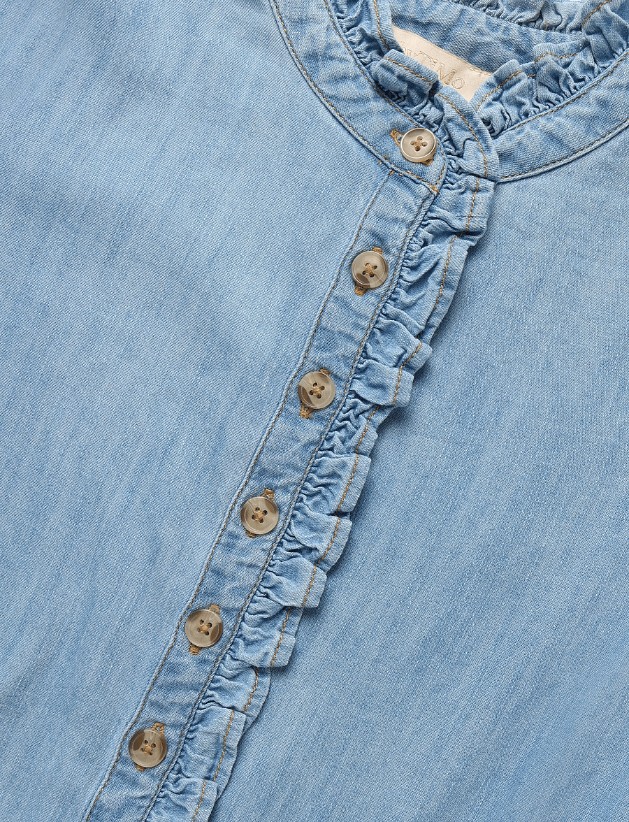 by Ti Mo - Denim Mini Dress - 010 - light blue - 2