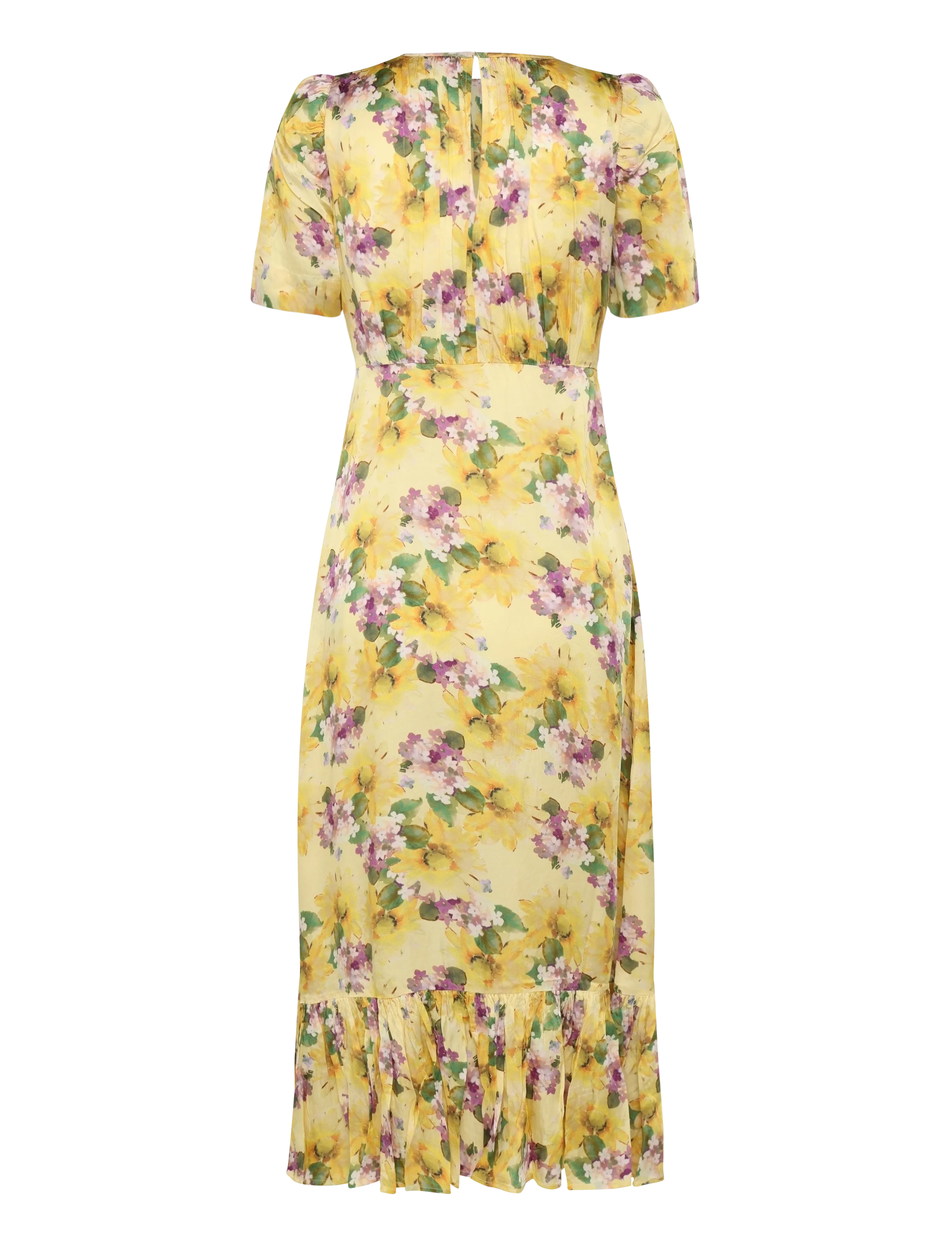 by Ti Mo - Satin Midi Dress - 771 - sunflower haze - 2
