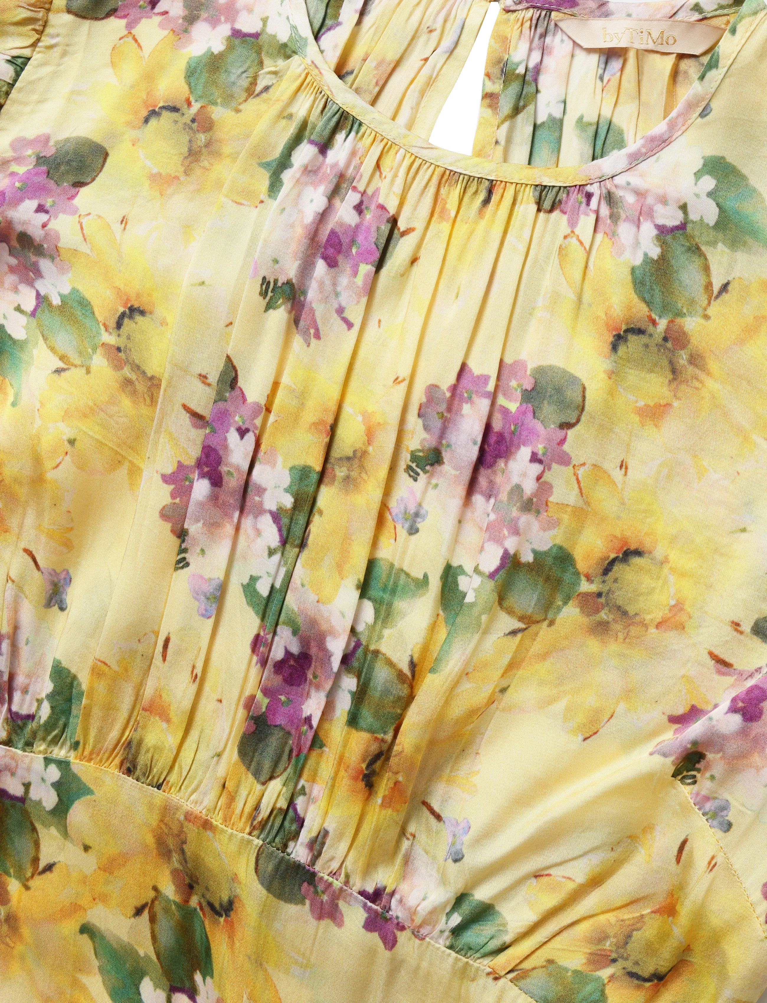 by Ti Mo - Satin Midi Dress - 771 - sunflower haze - 5