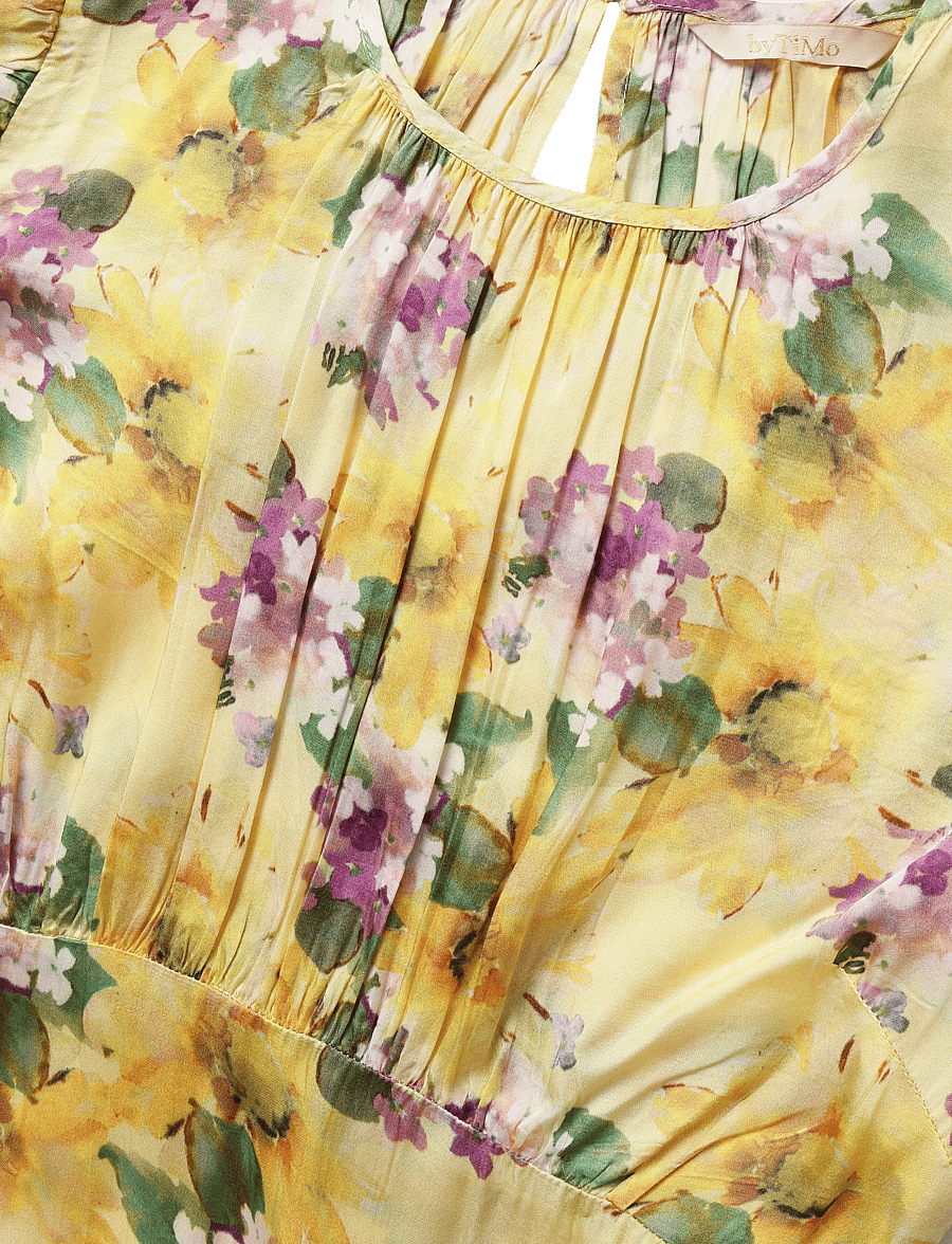 by Ti Mo - Satin Midi Dress - 771 - sunflower haze - 5