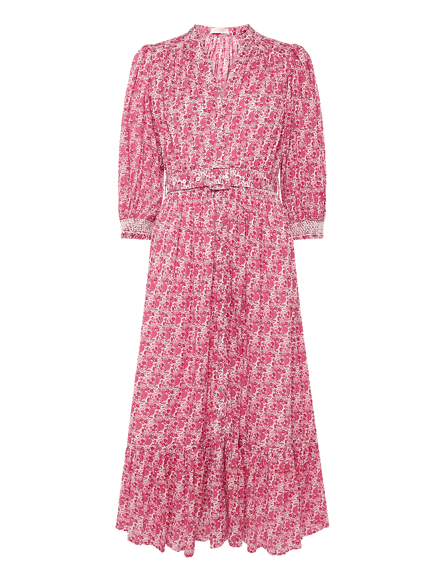 by Ti Mo - Twisted Midi Dress - sommerkleider - 738 - wildflowers - 0