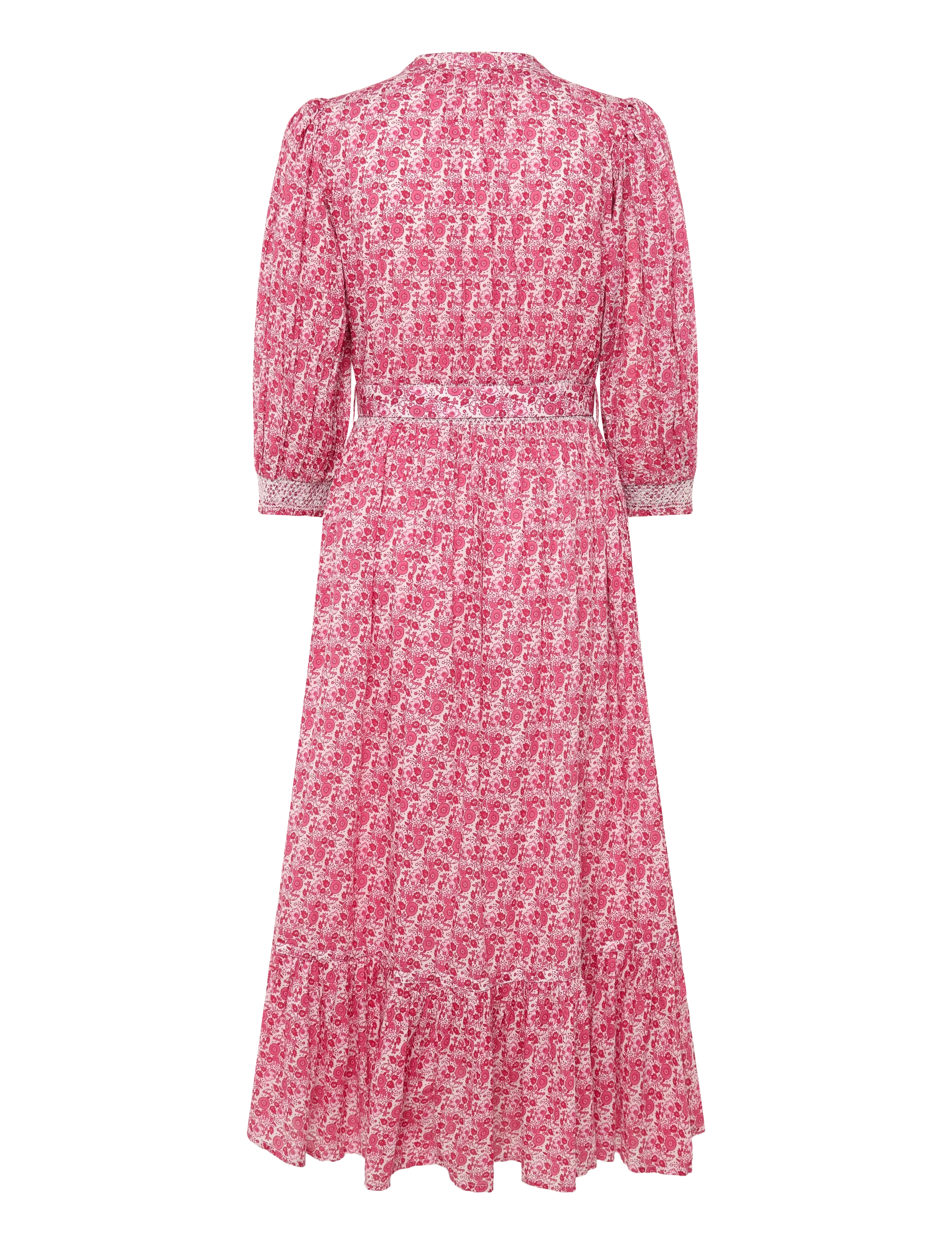 by Ti Mo - Twisted Midi Dress - 738 - wildflowers - 1