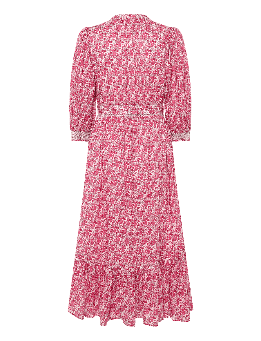 by Ti Mo - Twisted Midi Dress - sommerkleider - 738 - wildflowers - 1