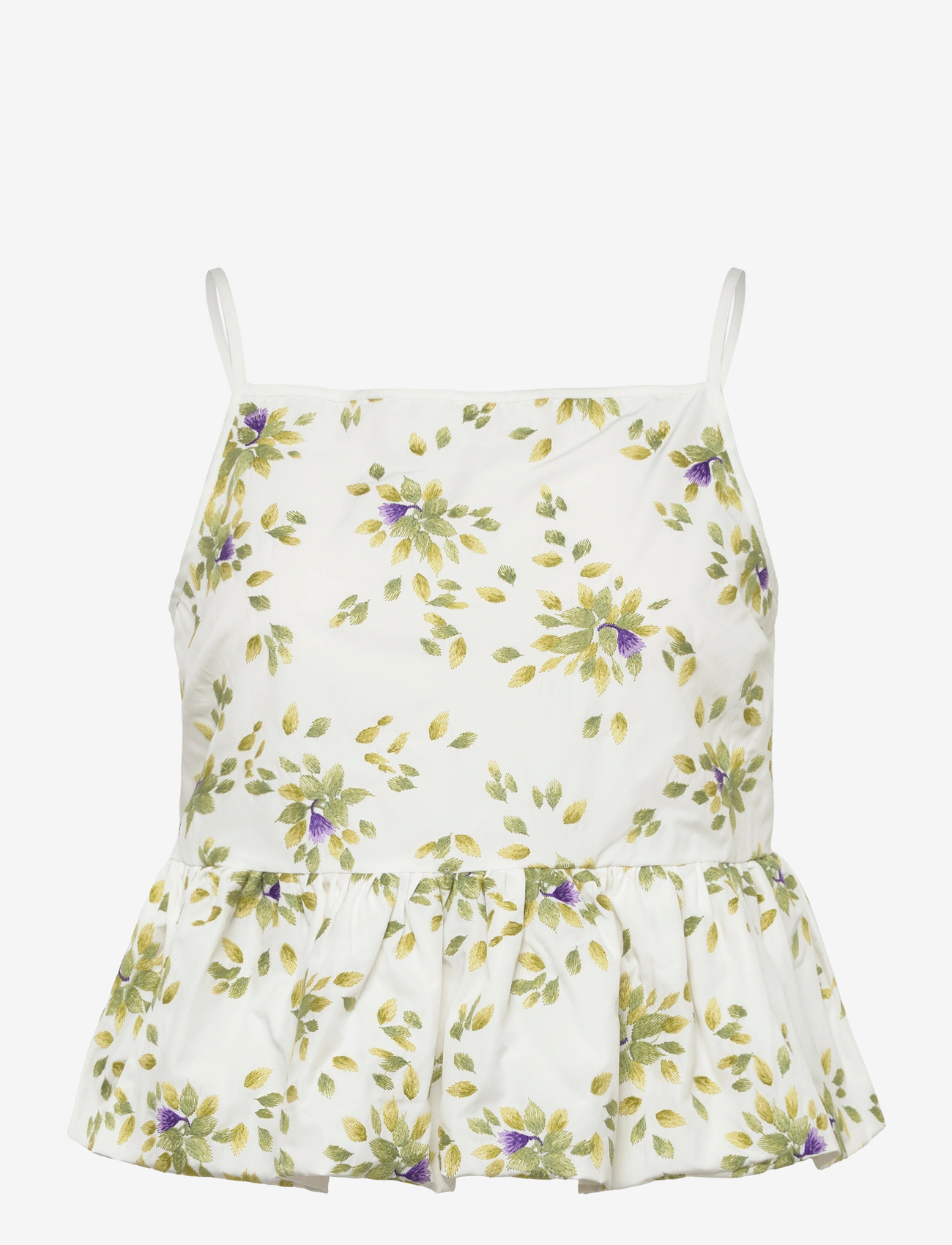 by Ti Mo - *Cotton Taffeta Top - tanktops - 791 - petals - 0