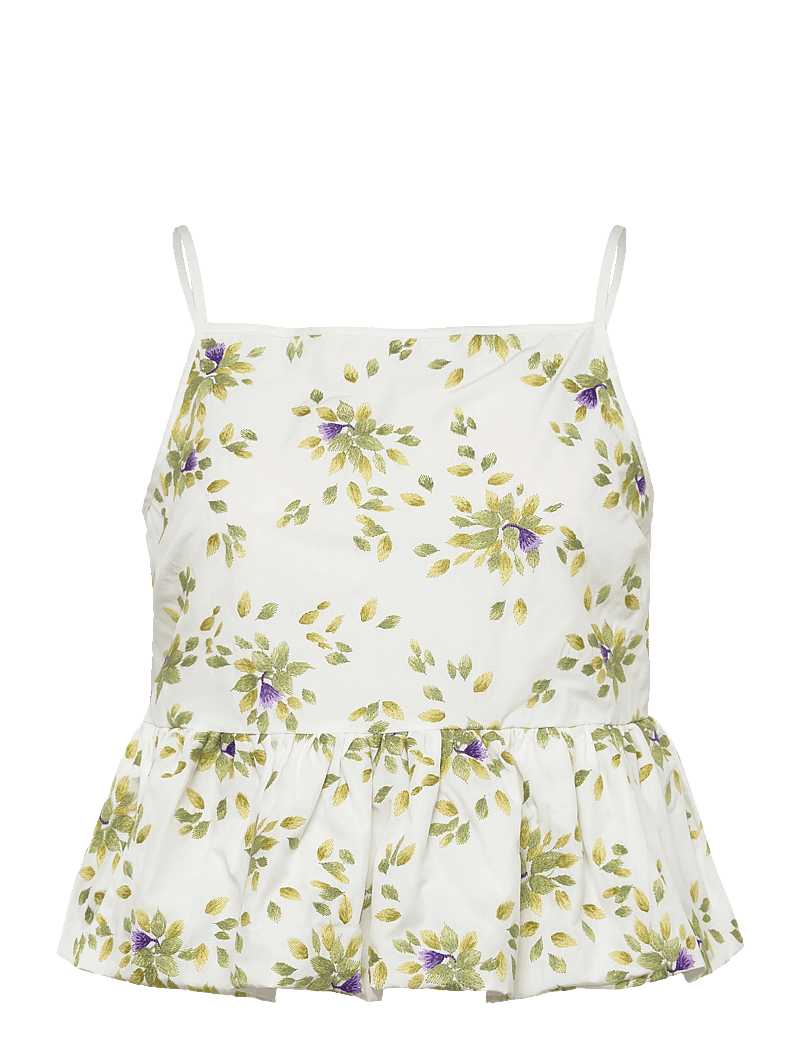 by Ti Mo - *Cotton Taffeta Top - tanktops - 791 - petals - 0