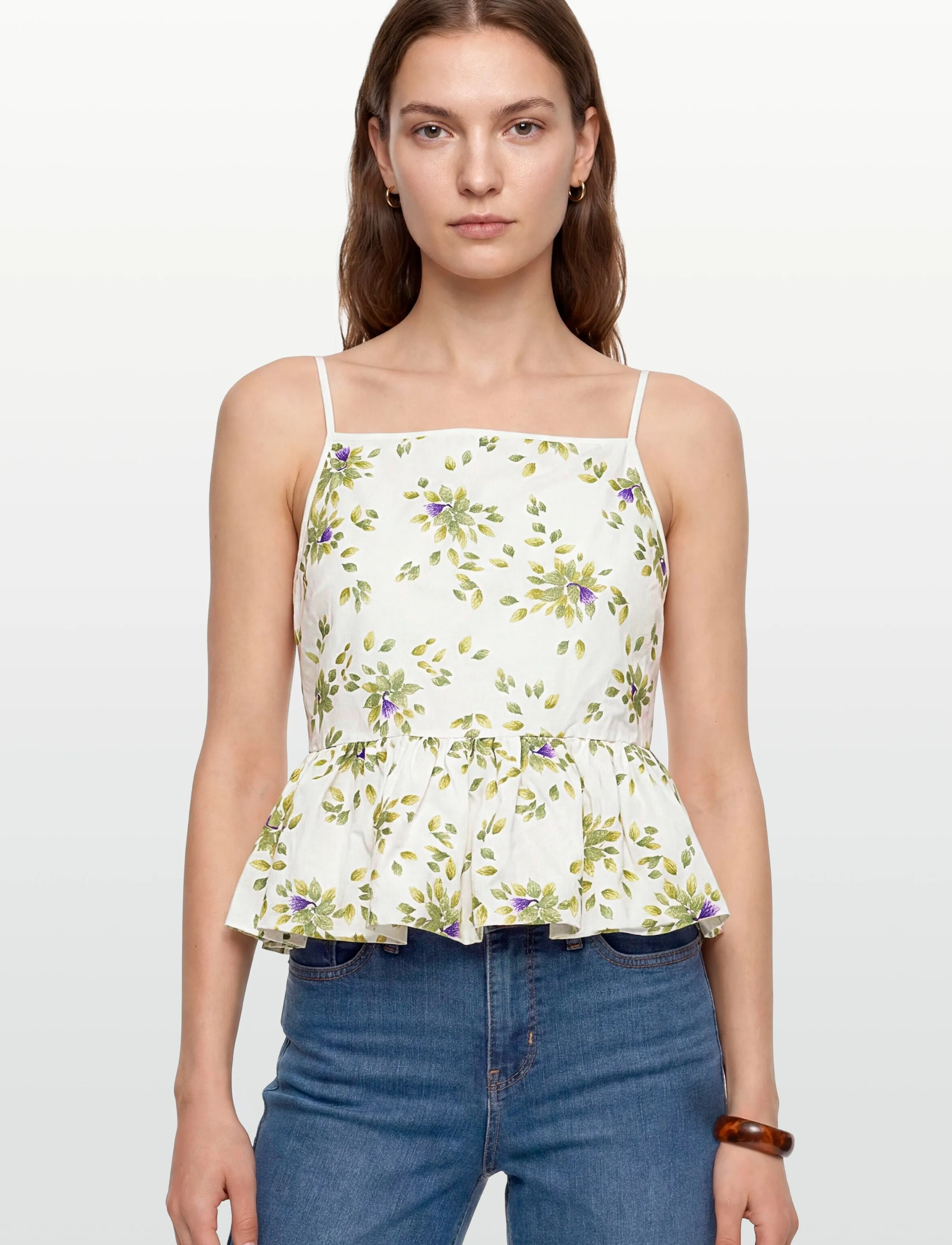 by Ti Mo - *Cotton Taffeta Top - Ärmellose tops - 791 - petals - 3