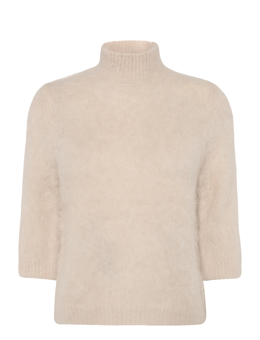 by Ti Mo - Hairy Knit Turtleneck - jumpers - 024 - soft - 0