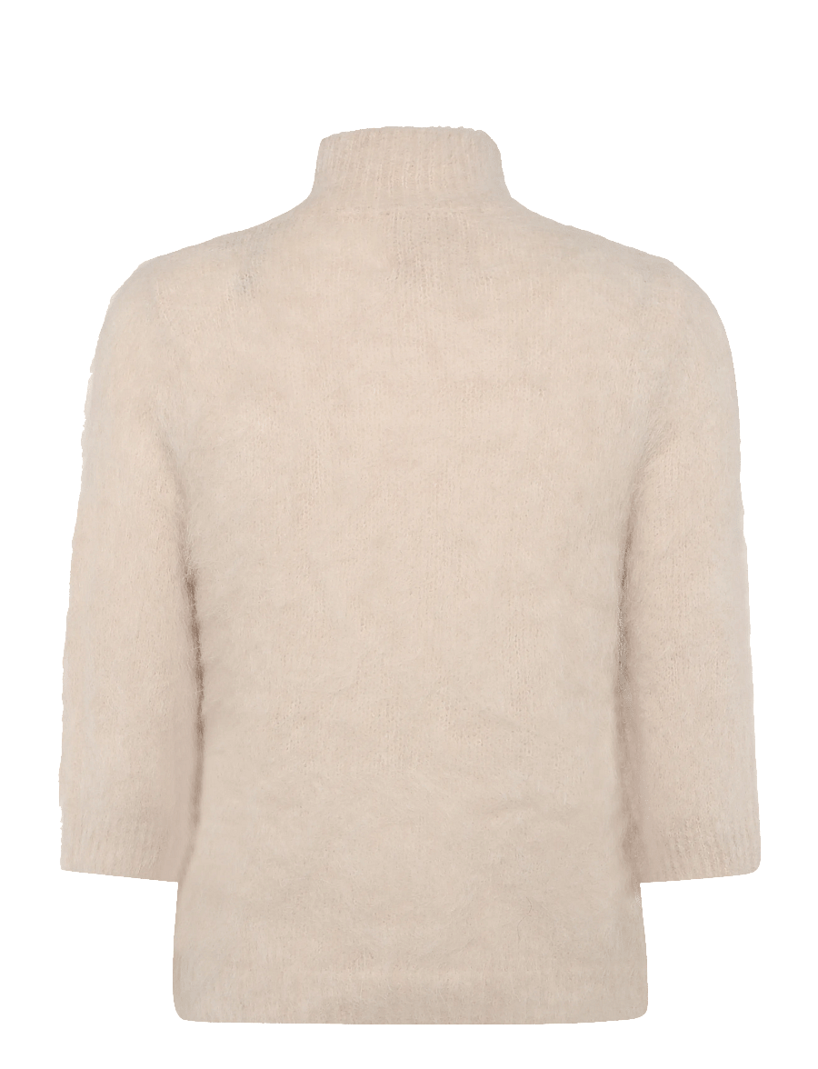 by Ti Mo - Hairy Knit Turtleneck - jumpers - 024 - soft - 1