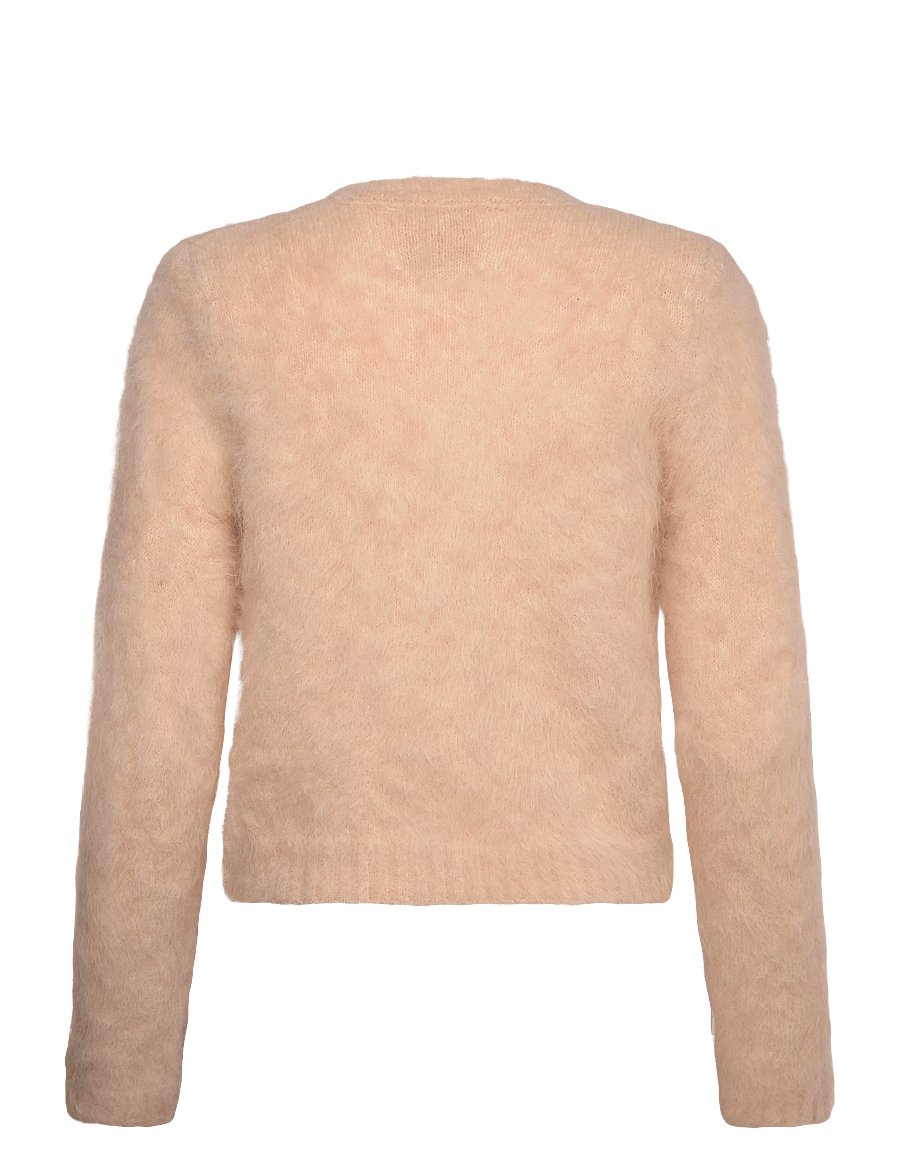 by Ti Mo - Hairy Knit Jacket - villased jakid - 024 - soft - 1