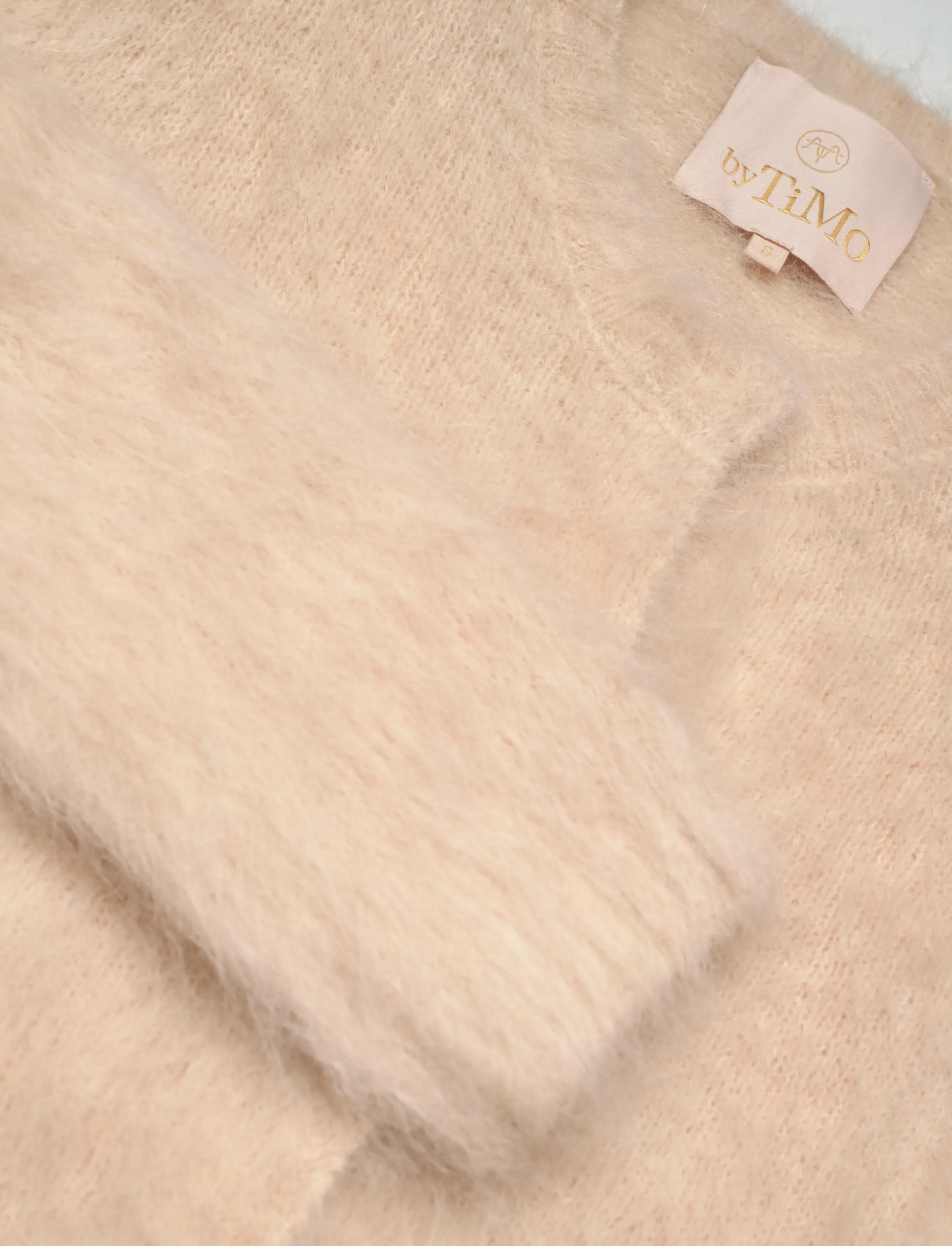 by Ti Mo - Hairy Knit Jacket - villased jakid - 024 - soft - 2