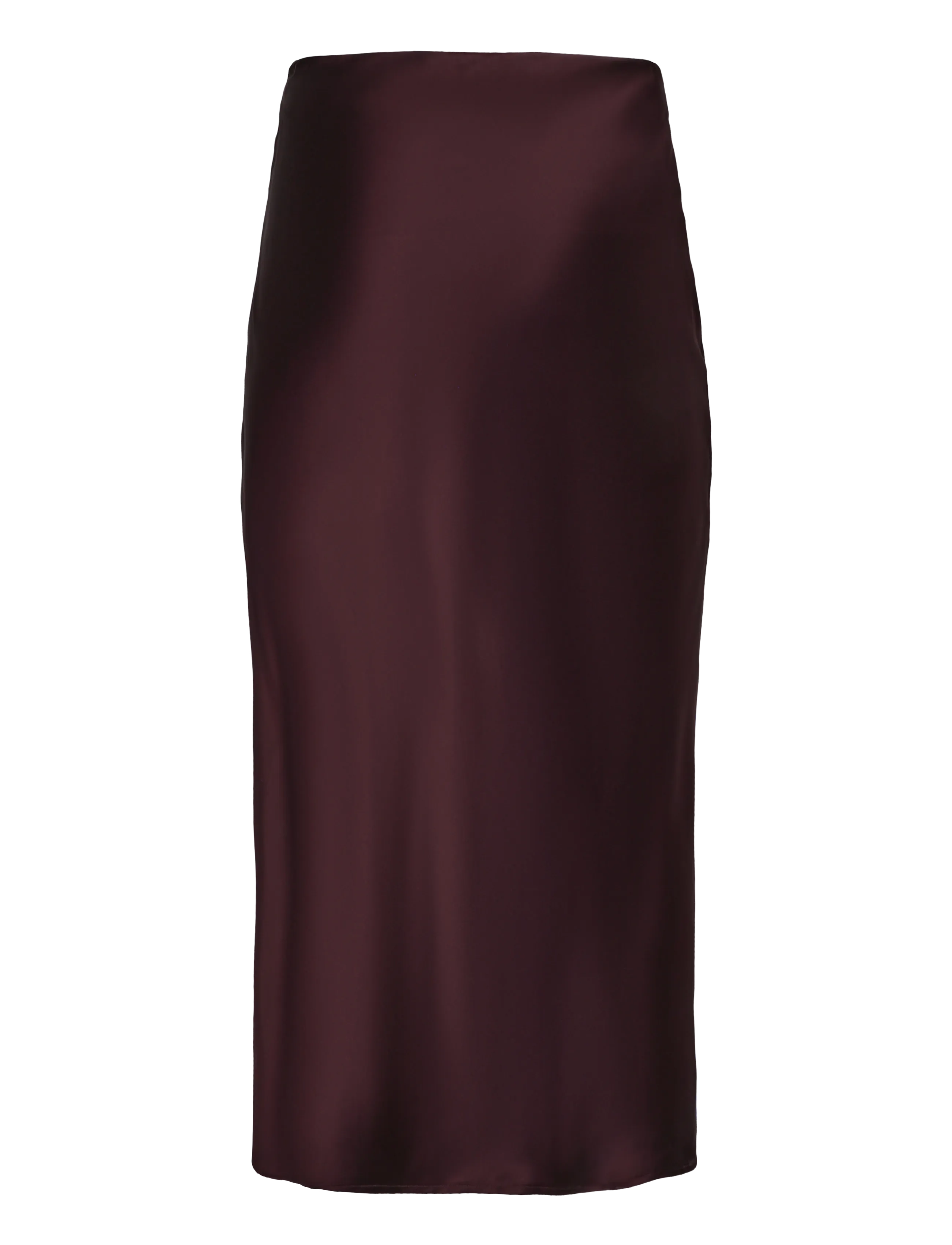by Ti Mo - Satin Skirt - satinröcke - 043 - burgundy - 1