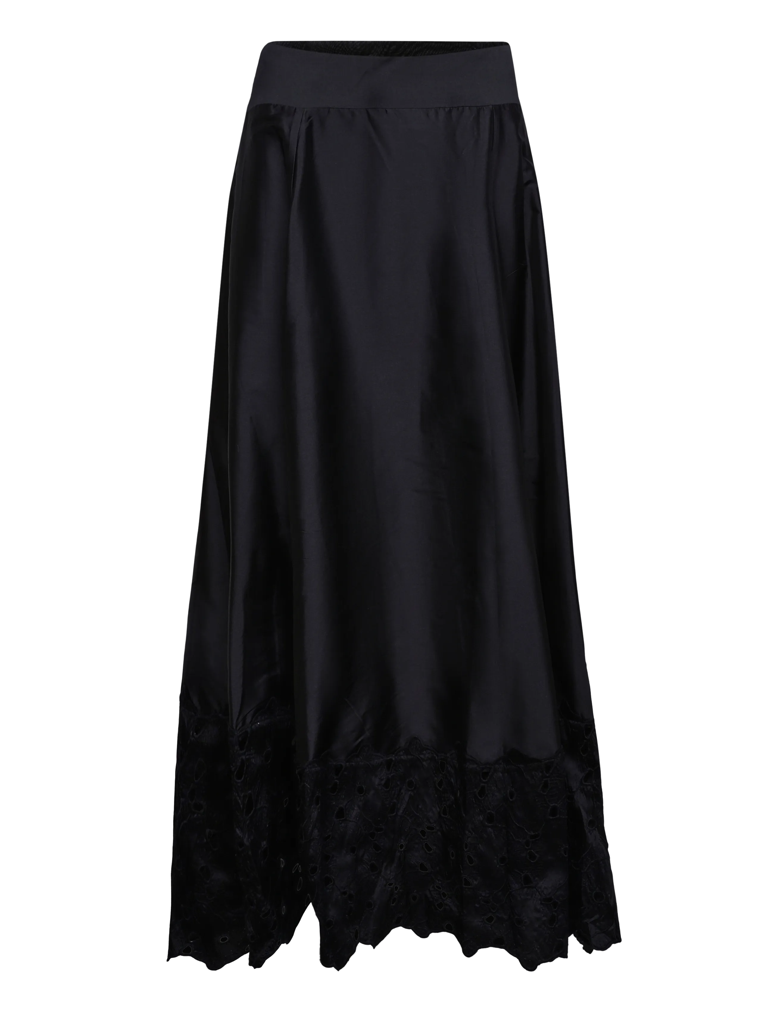 by Ti Mo - Embroidery Skirt - maxi skirts - 099 - black - 0