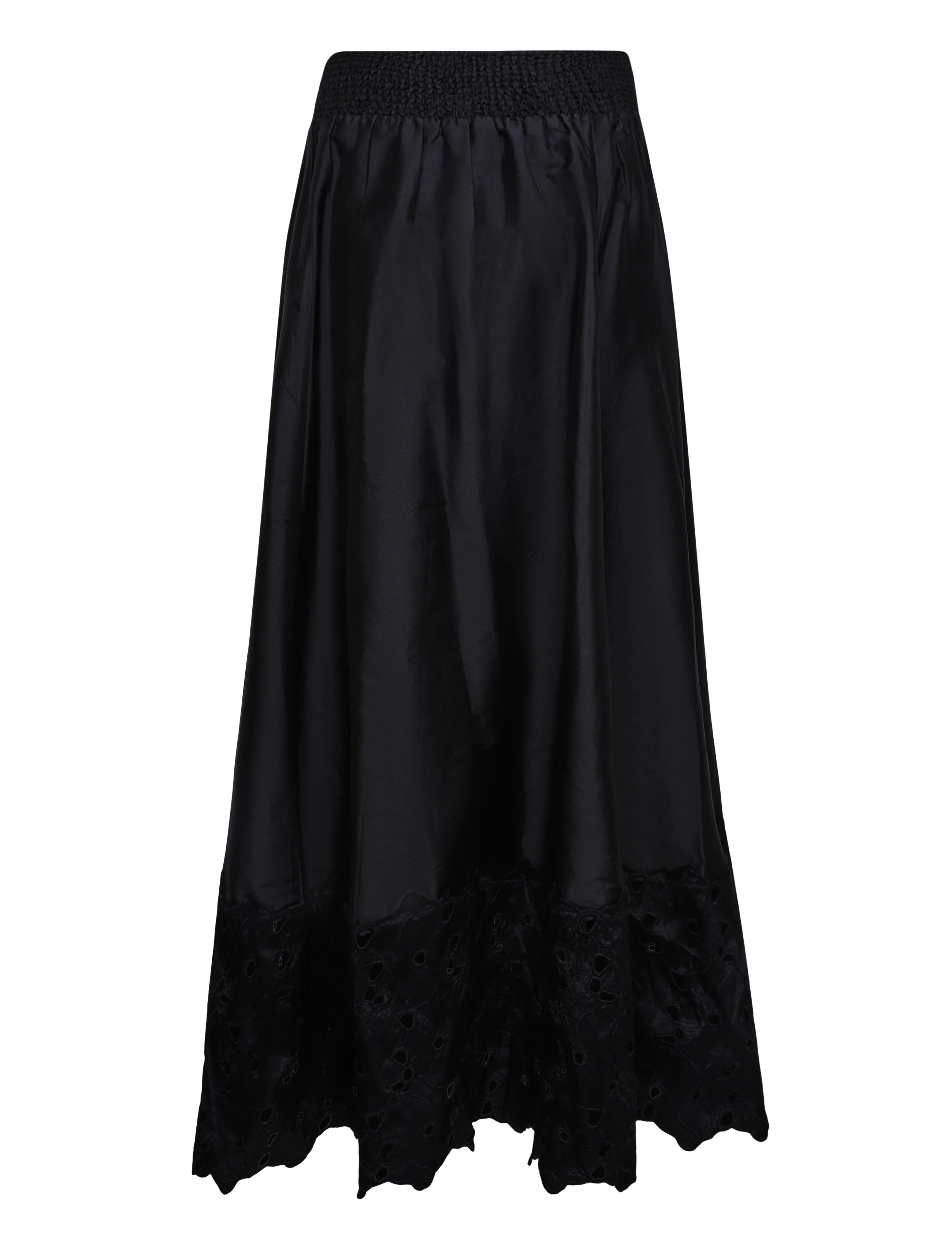 by Ti Mo - Embroidery Skirt - maxi skirts - 099 - black - 1