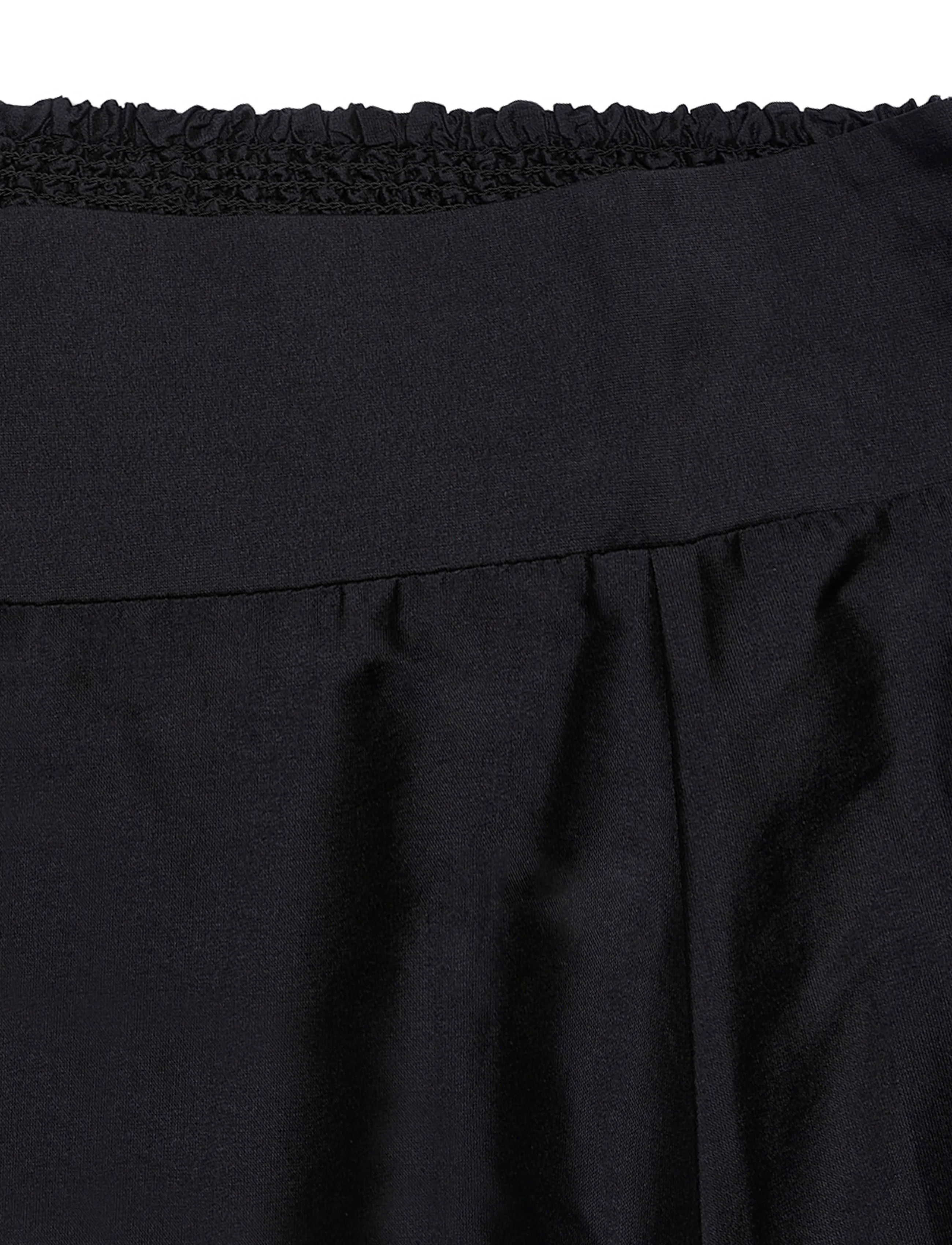 by Ti Mo - Embroidery Skirt - maxi skirts - 099 - black - 2