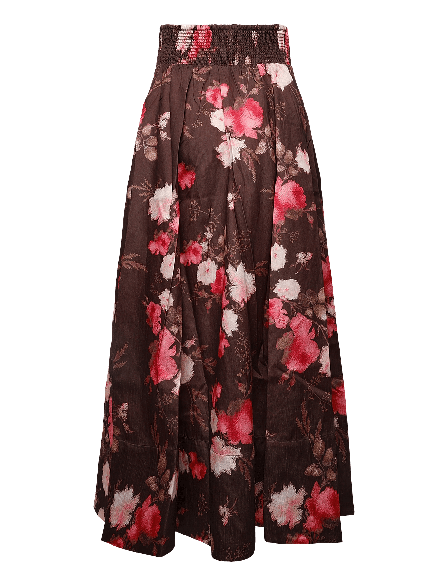by Ti Mo - Taffeta Maxi Skirt - faltenröcke - 830 - soft bloom - 1