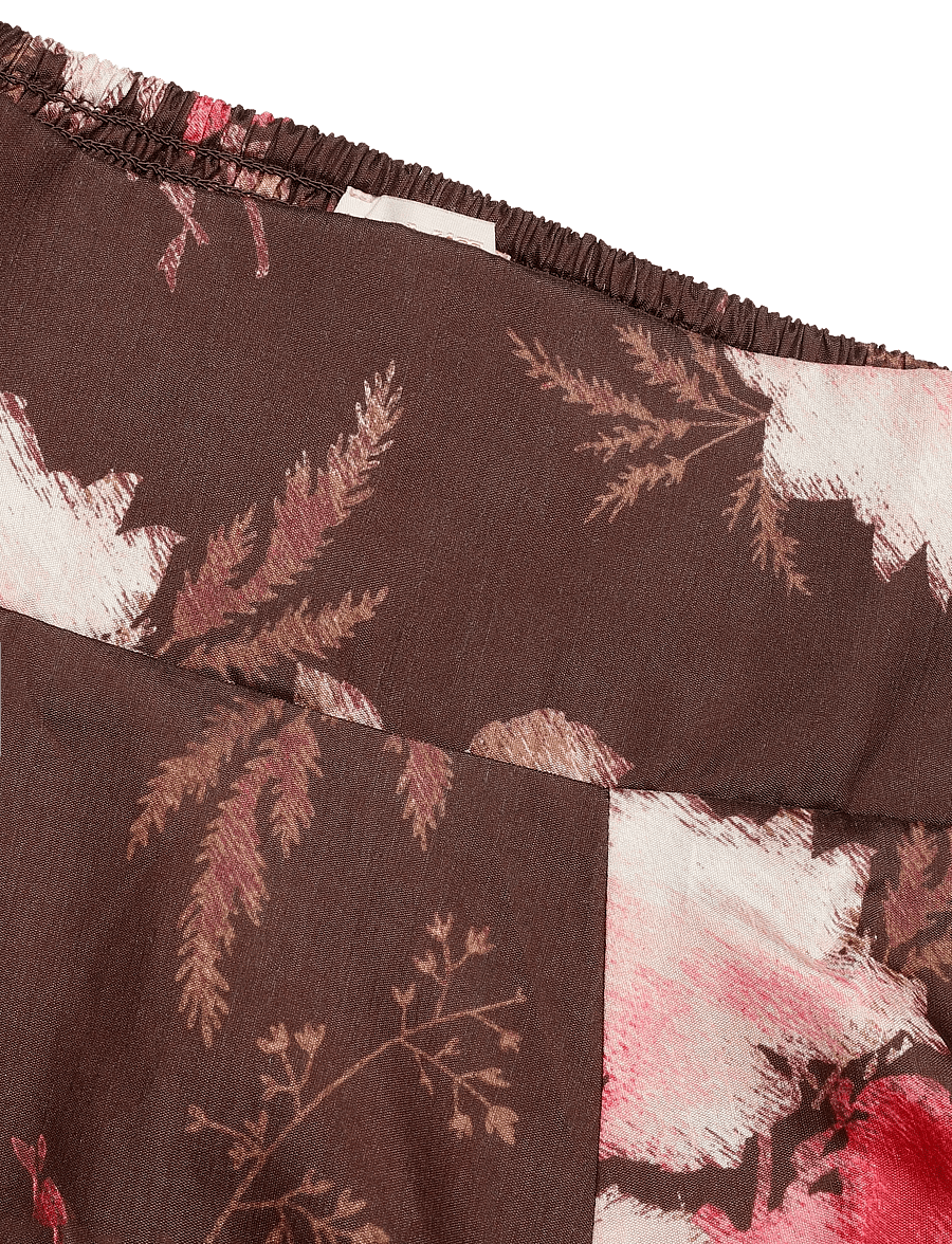 by Ti Mo - Taffeta Maxi Skirt - faltenröcke - 830 - soft bloom - 2