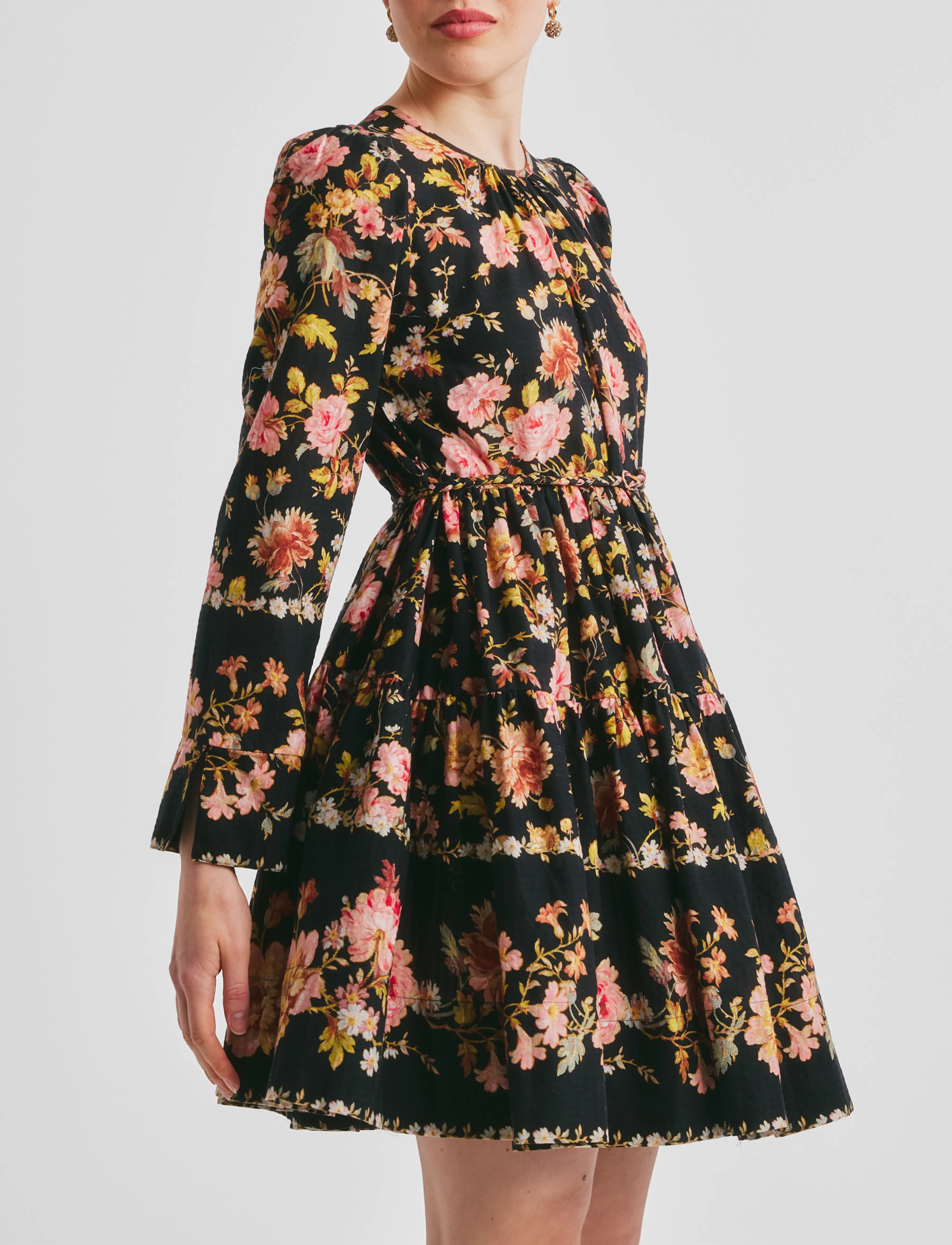 by Ti Mo Bohemian Shift Dress - Modetrends - 863 - EVENING FIELD / black