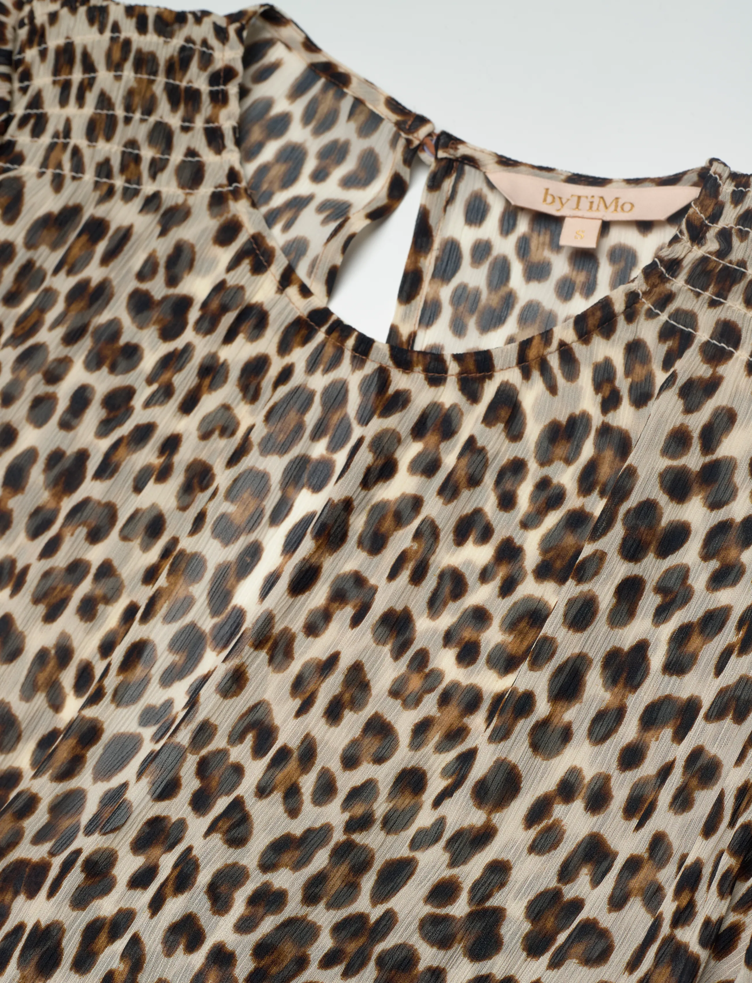 by Ti Mo - Chiffon Mini Dress - kurze kleider - 844 - wilderness - 2