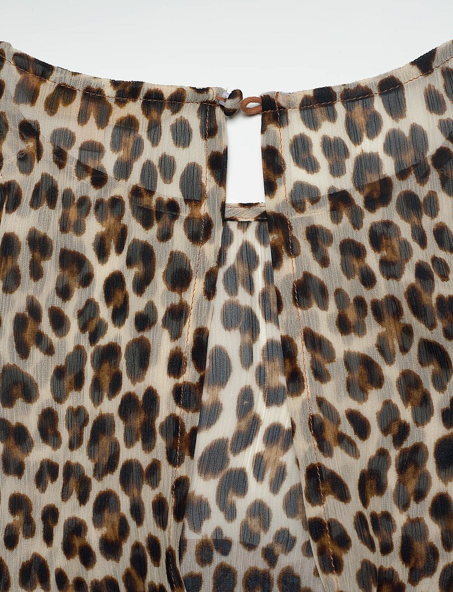 by Ti Mo - Chiffon Mini Dress - kurze kleider - 844 - wilderness - 3