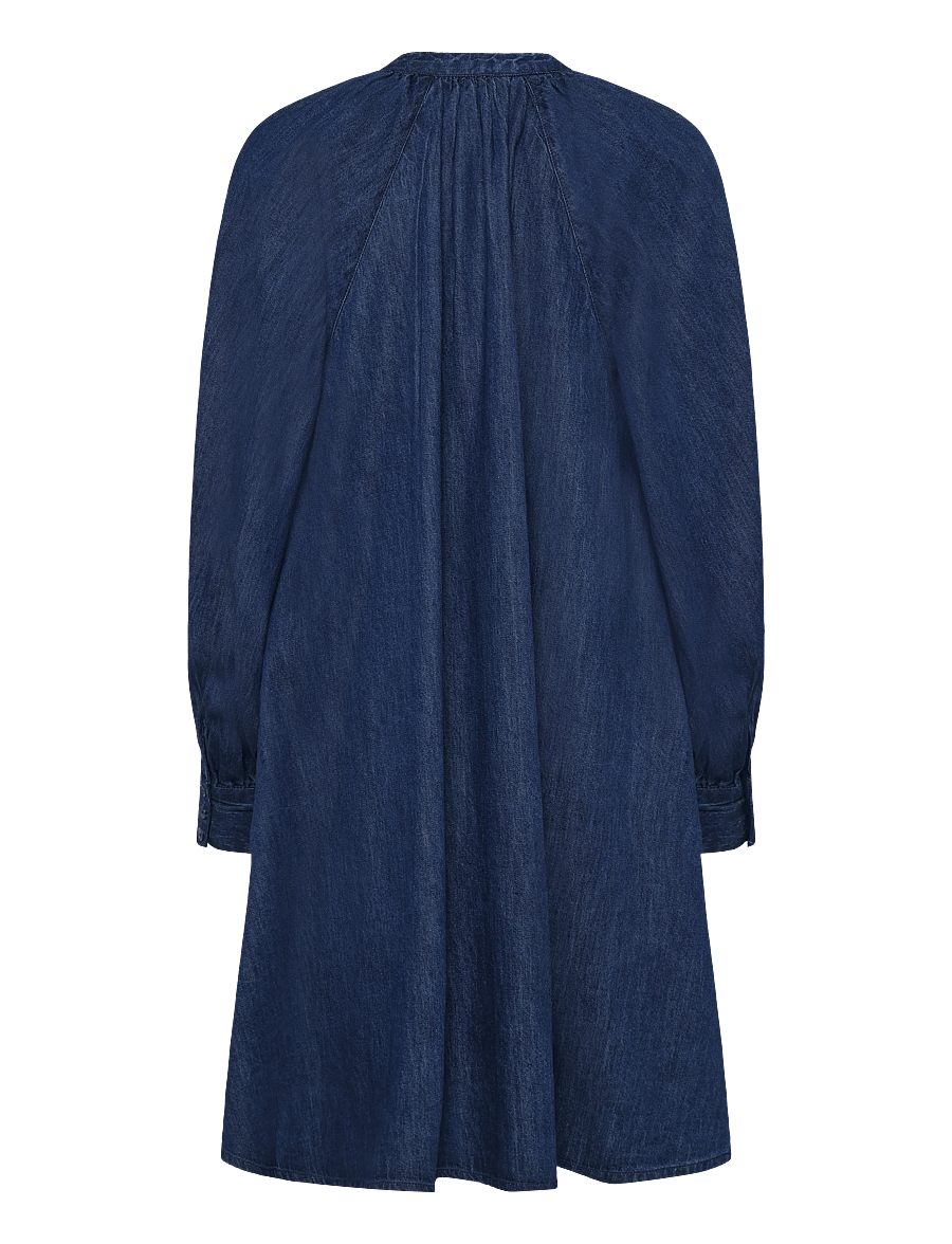by Ti Mo - Denim Shift Dress - jeanskleider - 091 - denim blue - 2