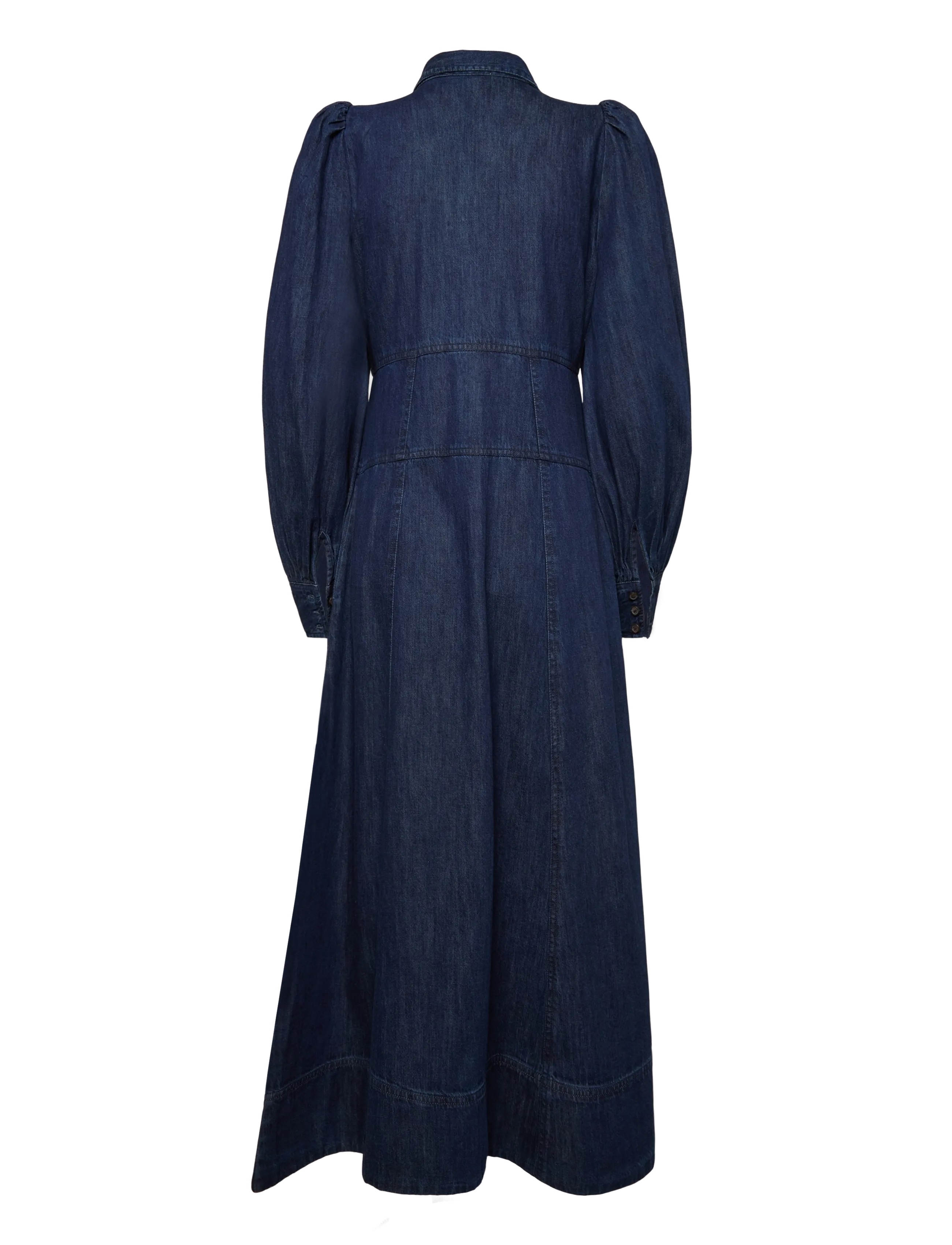 by Ti Mo - Denim Button-Down Dress - 091 - denim blue - 1
