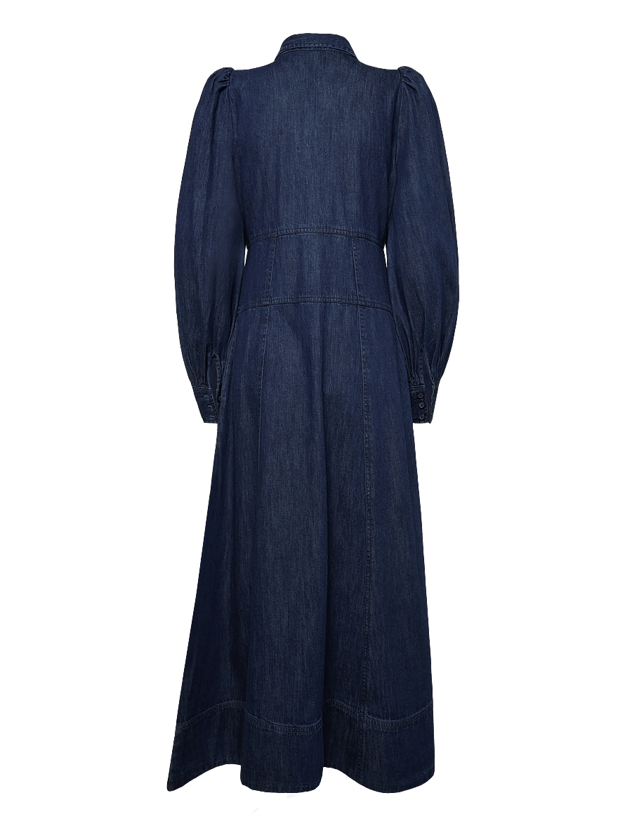 by Ti Mo - Denim Button-Down Dress - 091 - denim blue - 1