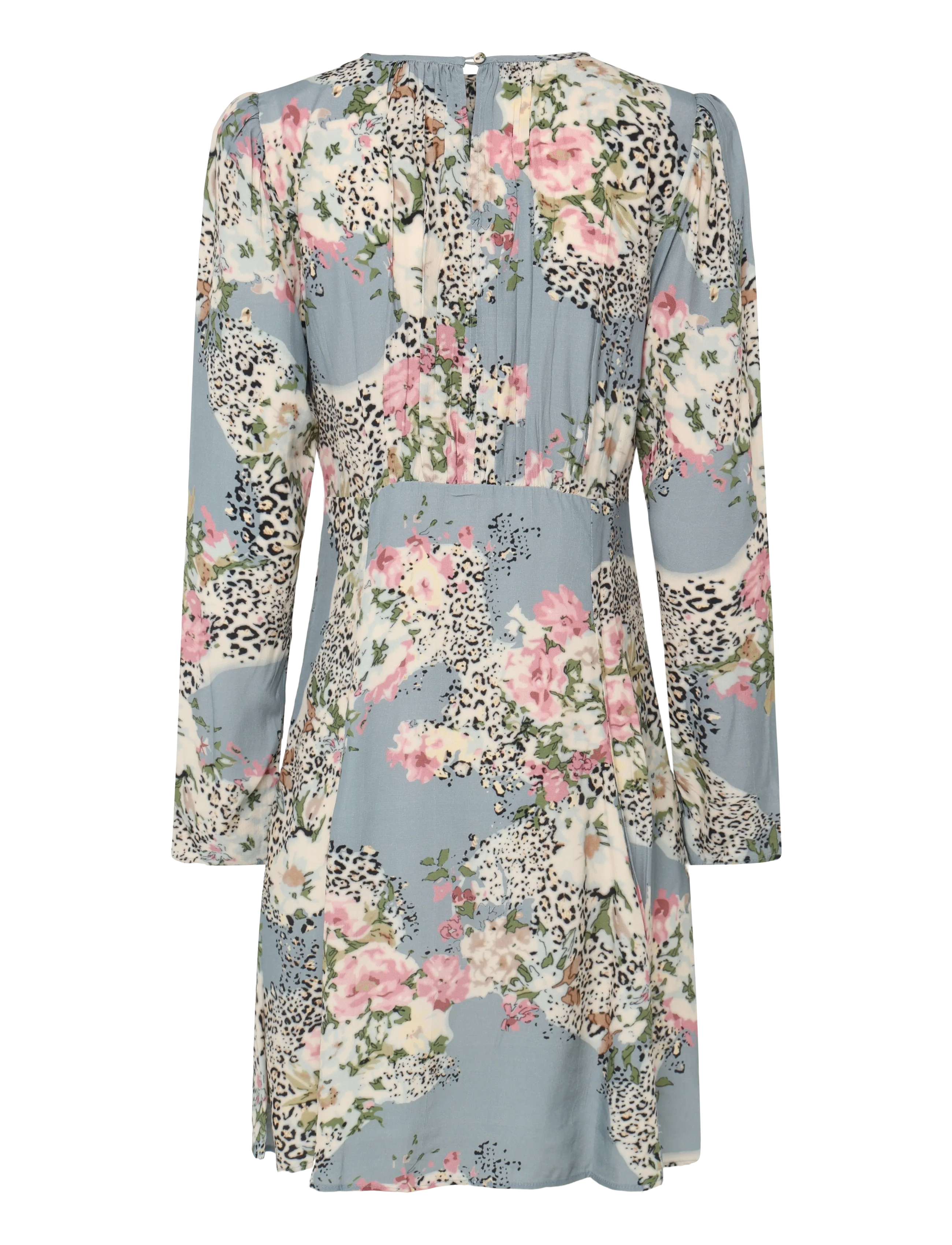 by Ti Mo - Viscose Mini Dress - kurze kleider - 838 - wild bloom - 2
