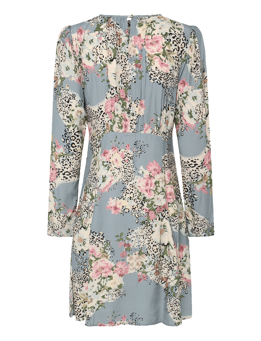 by Ti Mo - Viscose Mini Dress - kurze kleider - 838 - wild bloom - 2