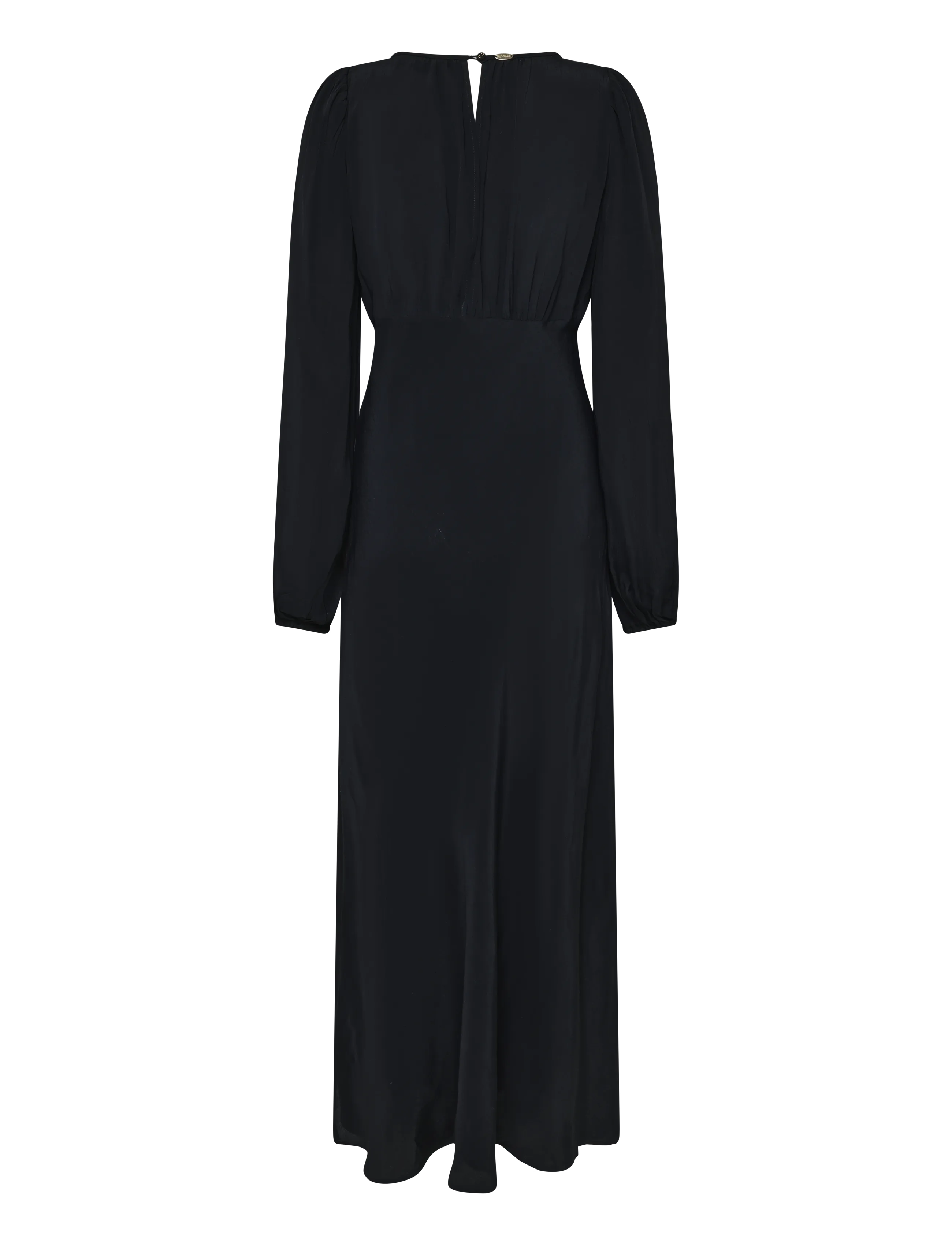 by Ti Mo - Viscose Maxi Dress - maxiklänningar - 099 - black - 1