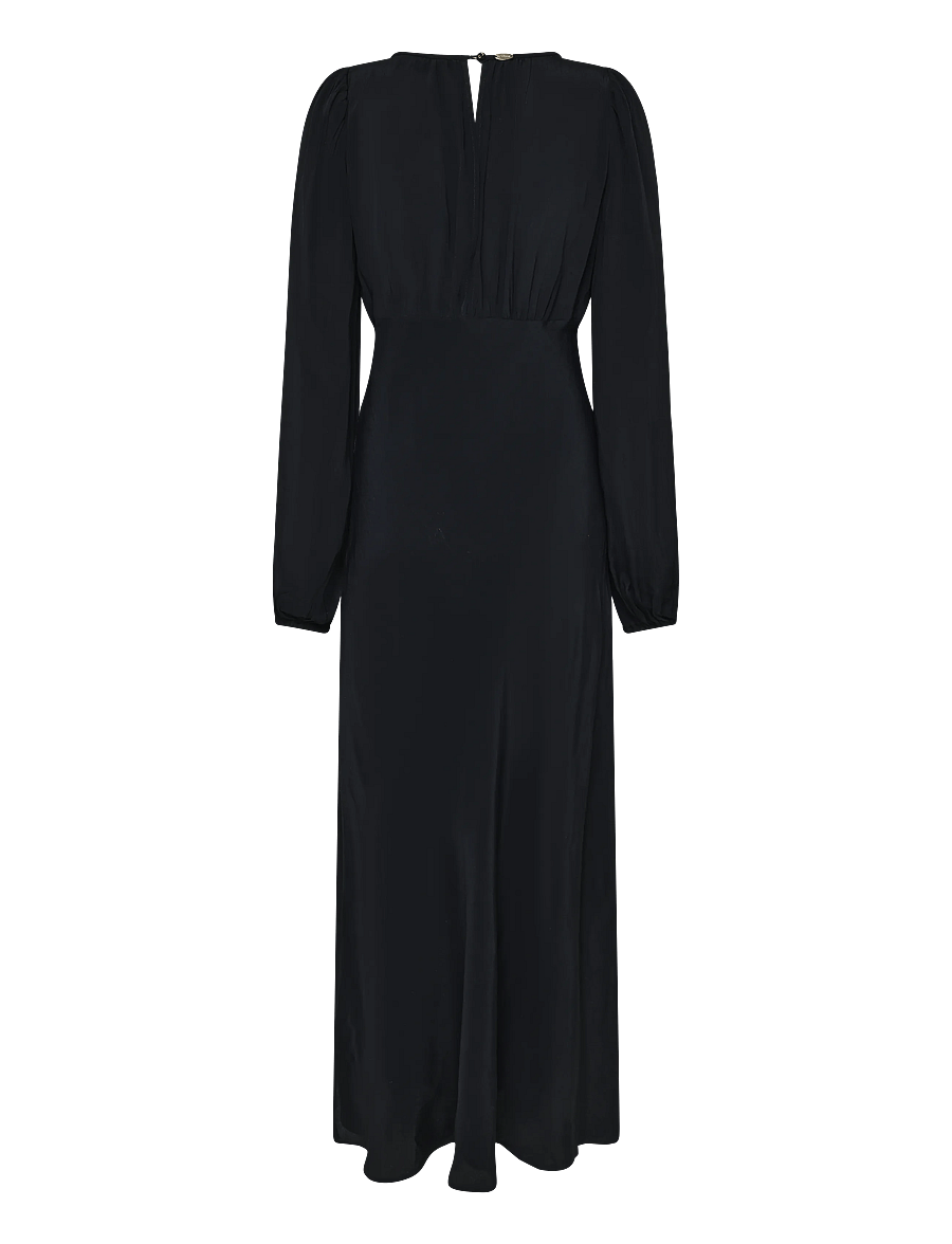 by Ti Mo - Viscose Maxi Dress - maxiklänningar - 099 - black - 1