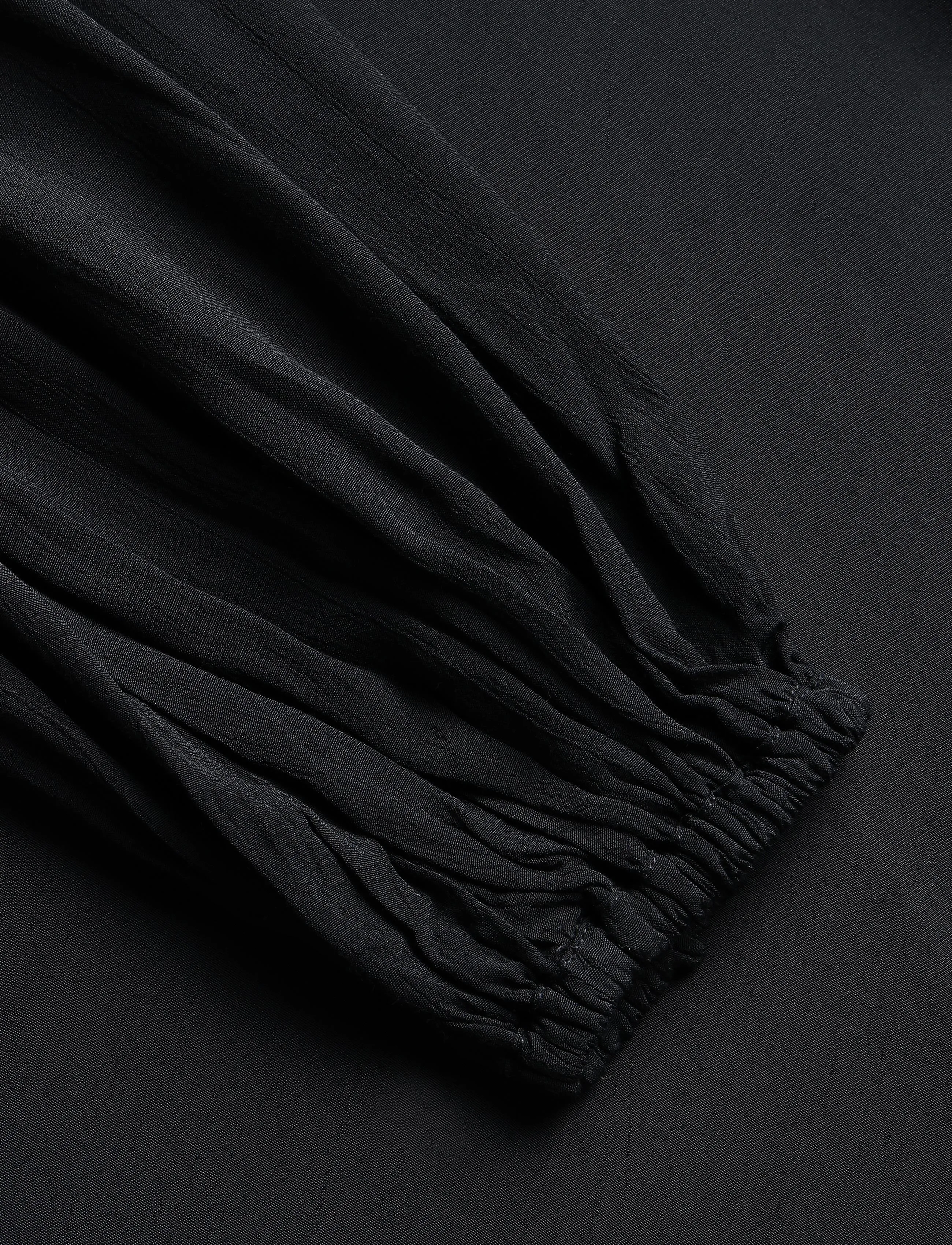 by Ti Mo - Viscose Maxi Dress - maxiklänningar - 099 - black - 3