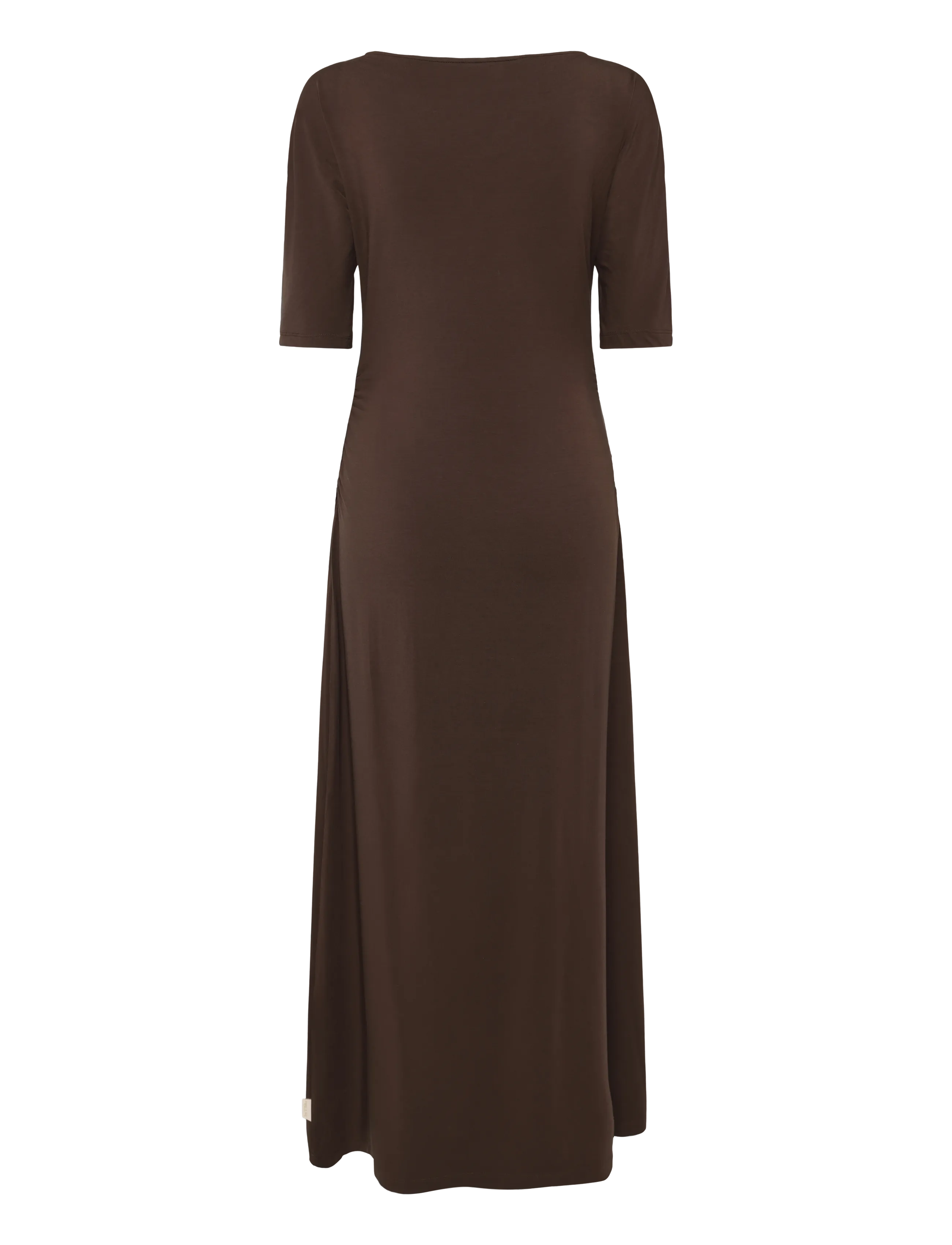 by Ti Mo - Jersey Fitted Dress - maxi kjoler - 008 - brown - 1