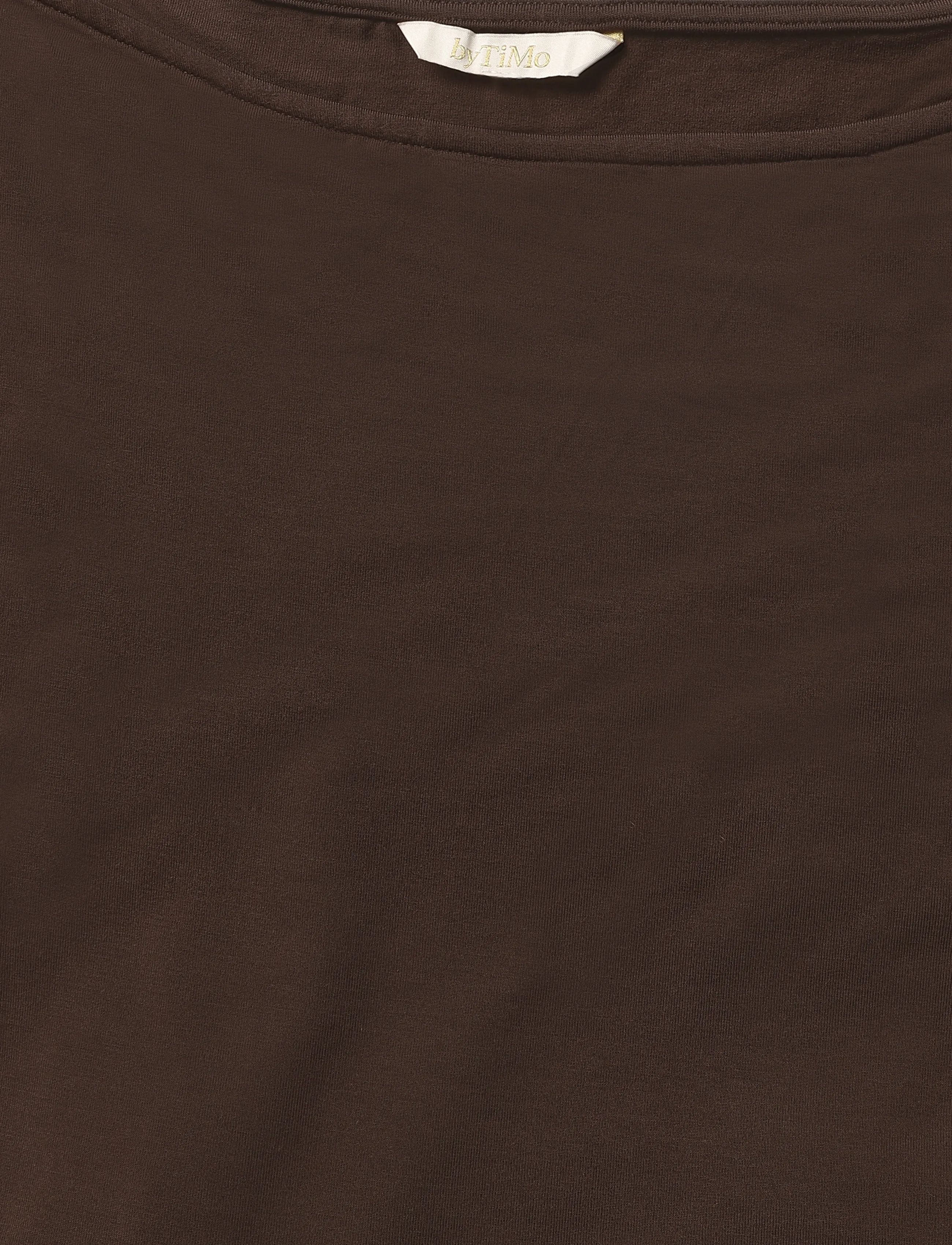 by Ti Mo - Jersey Fitted Dress - maxi kjoler - 008 - brown - 2