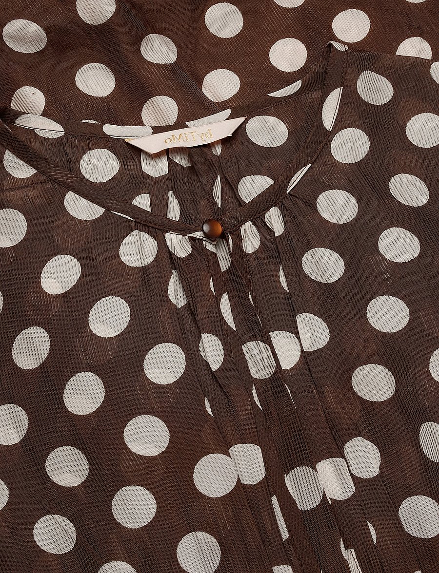 by Ti Mo - Striped Organza Midi Dress - midikleider - 854 - dots - 2