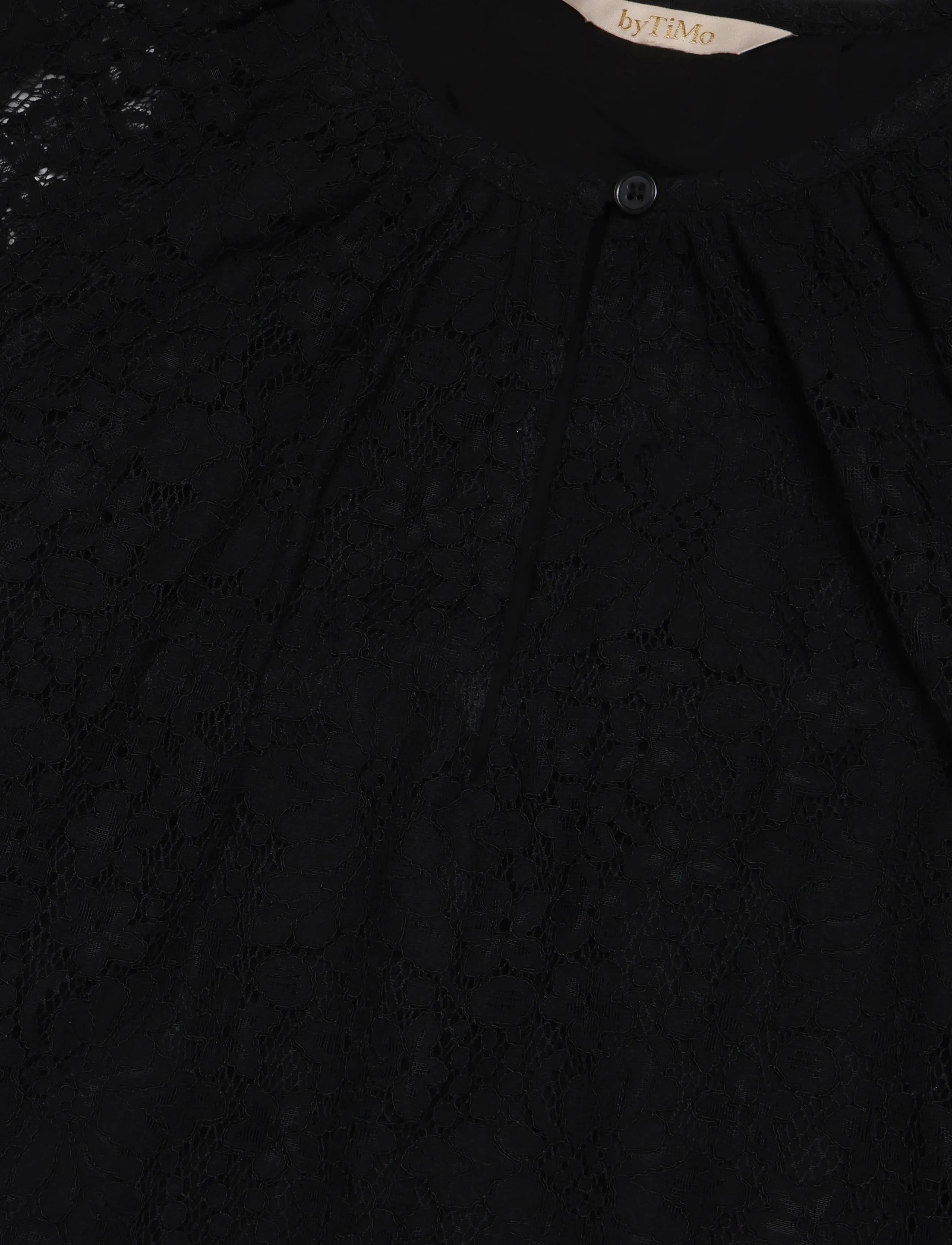 by Ti Mo - Lace Shift Dress - spetsklänningar - 099 - black - 2