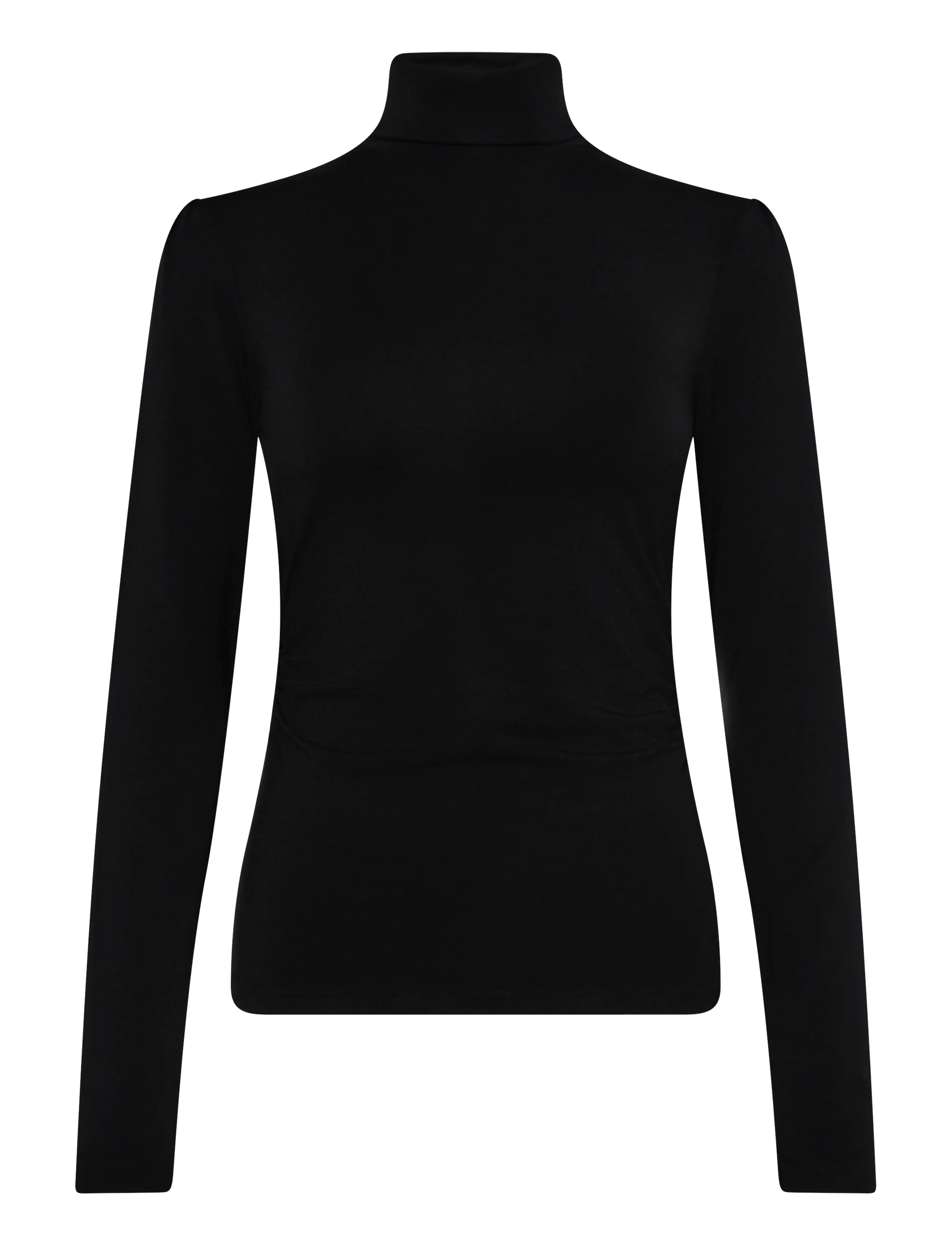 by Ti Mo Jersey Turtleneck - Neuheiten - 099 - BLACK / black