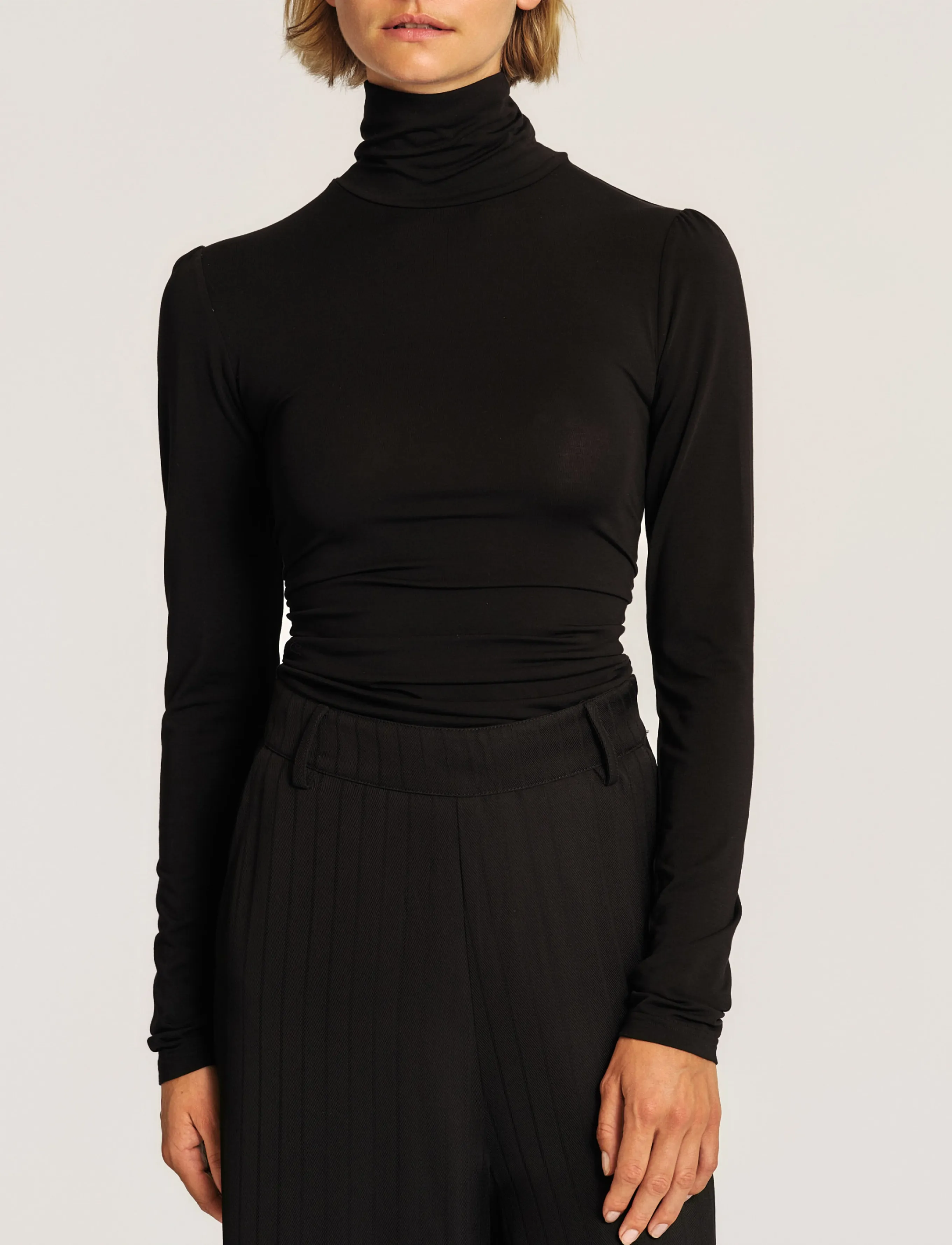 Jersey Turtleneck